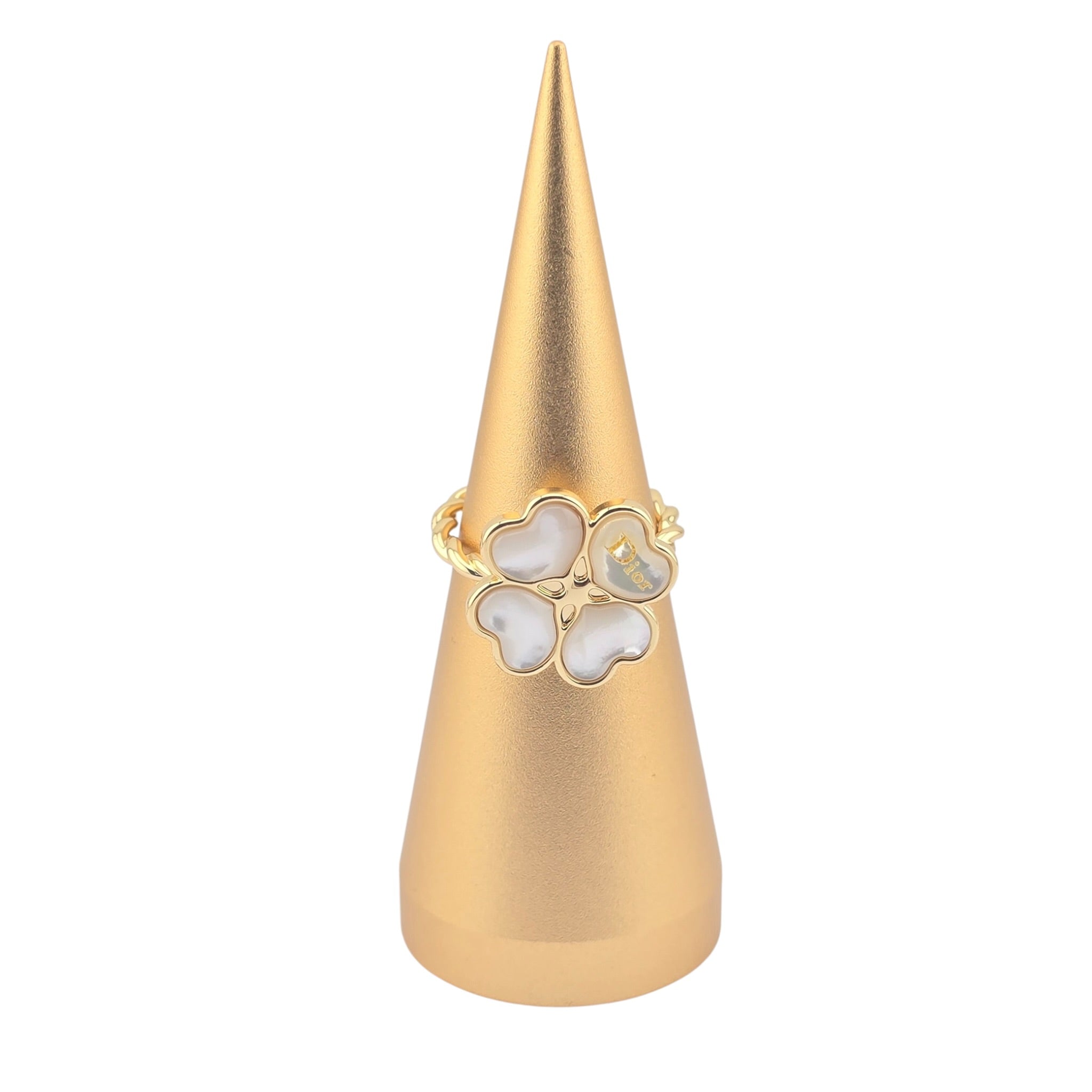 Christian Dior Sparkling Clover Ring DIOR