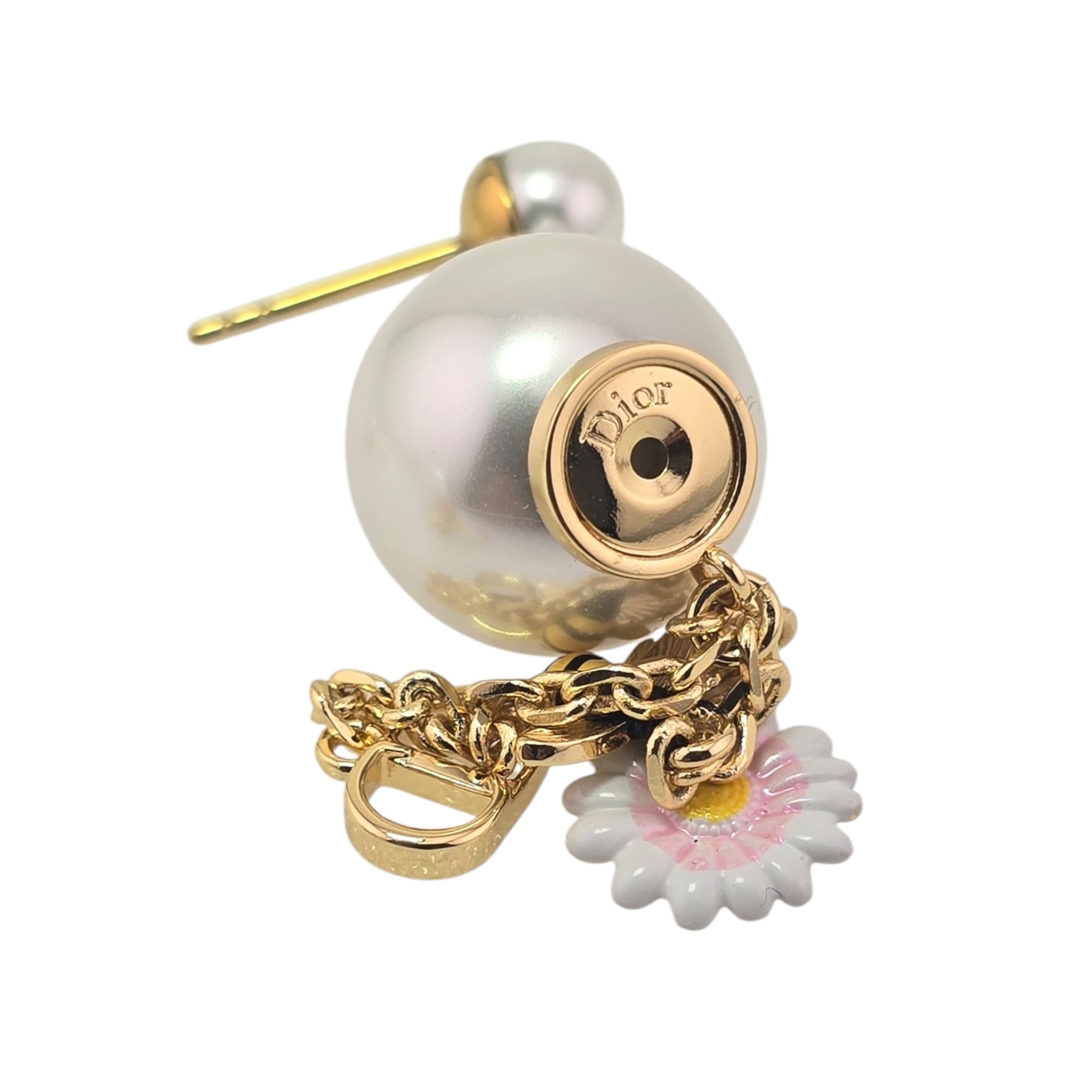 Christian Dior Daisy Gold Tribales Earrings DIOR