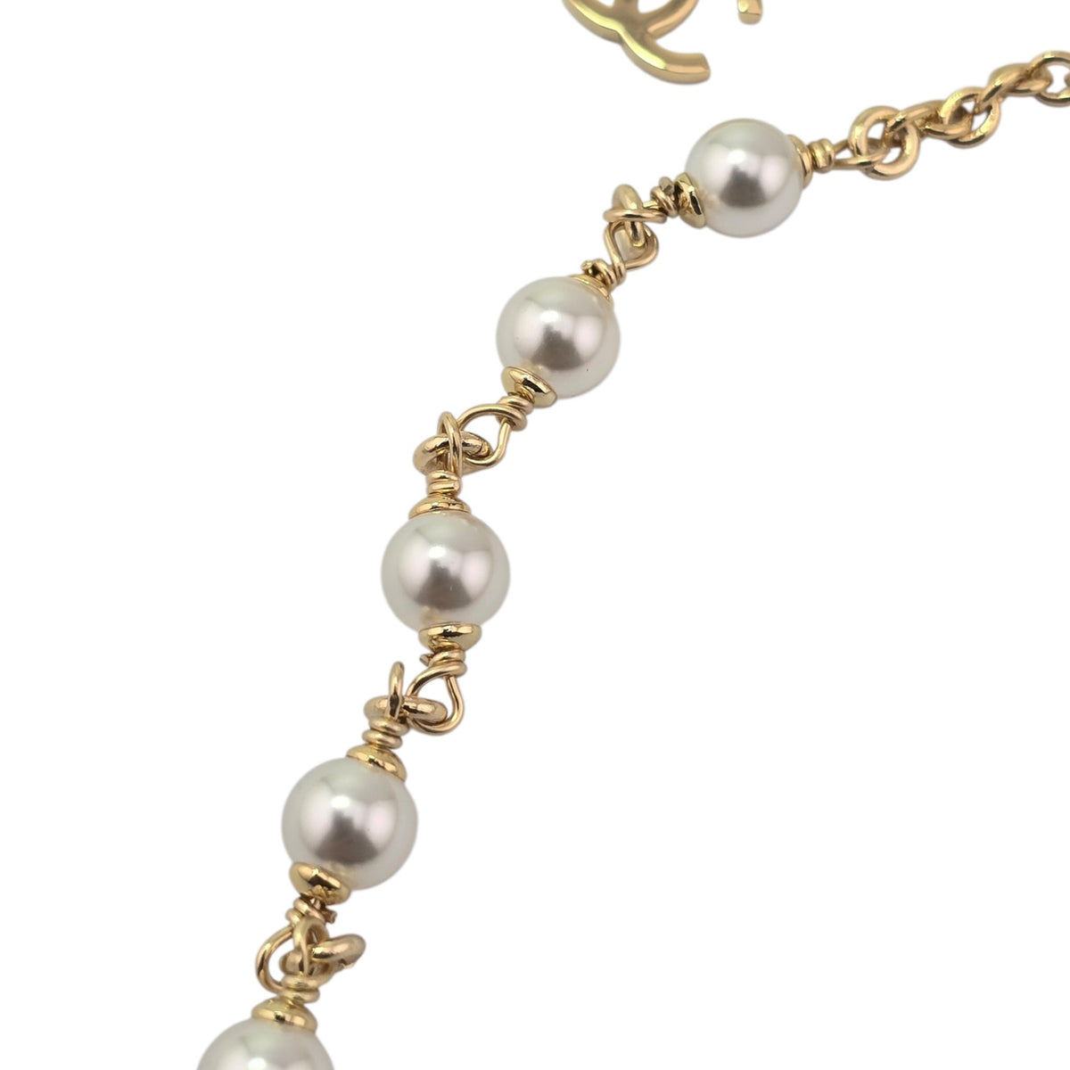 Chanel CC Gold Multicoloured Necklace 2026 CHANEL