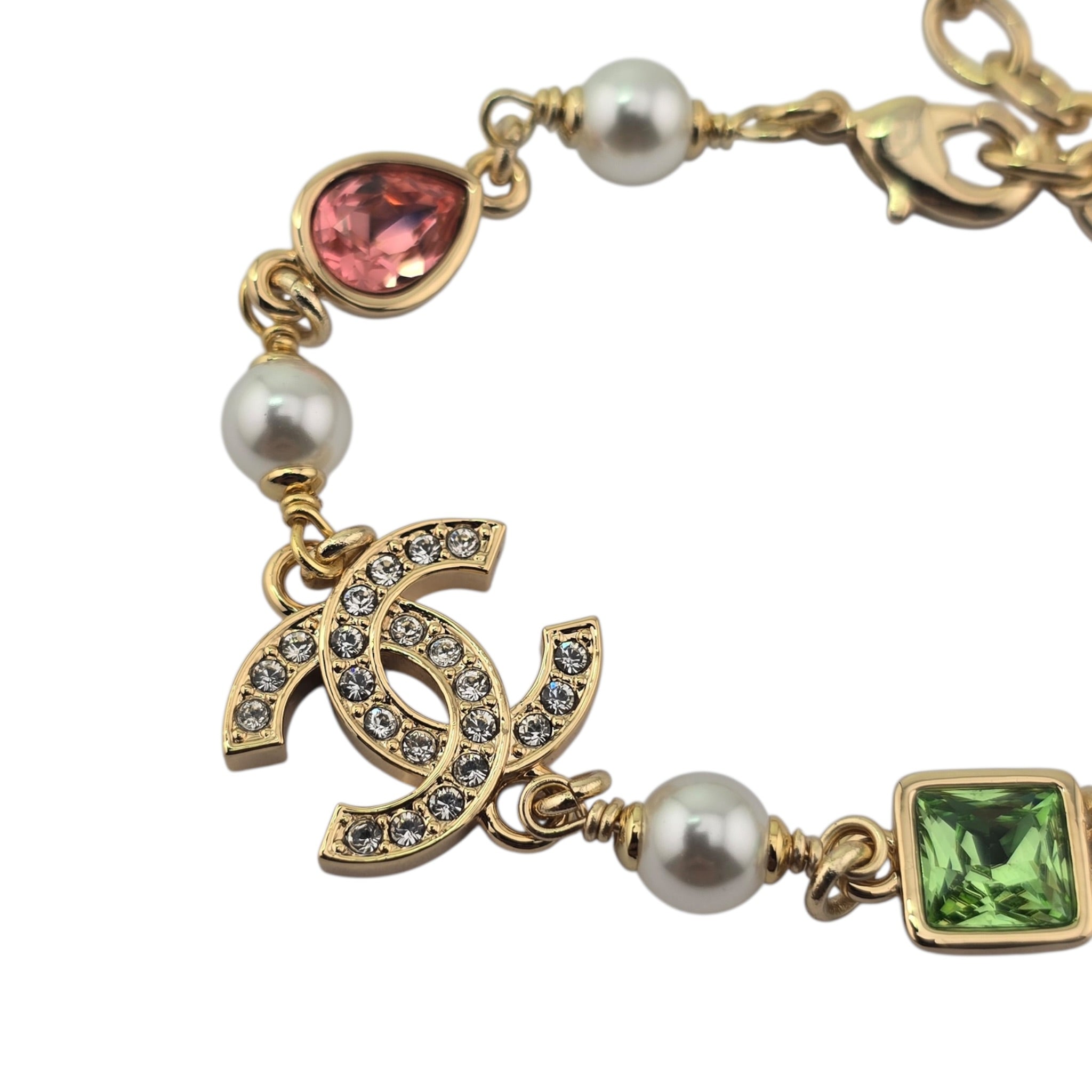 Chanel CC Gold Multicoloured Bracelet 2026 CHANEL
