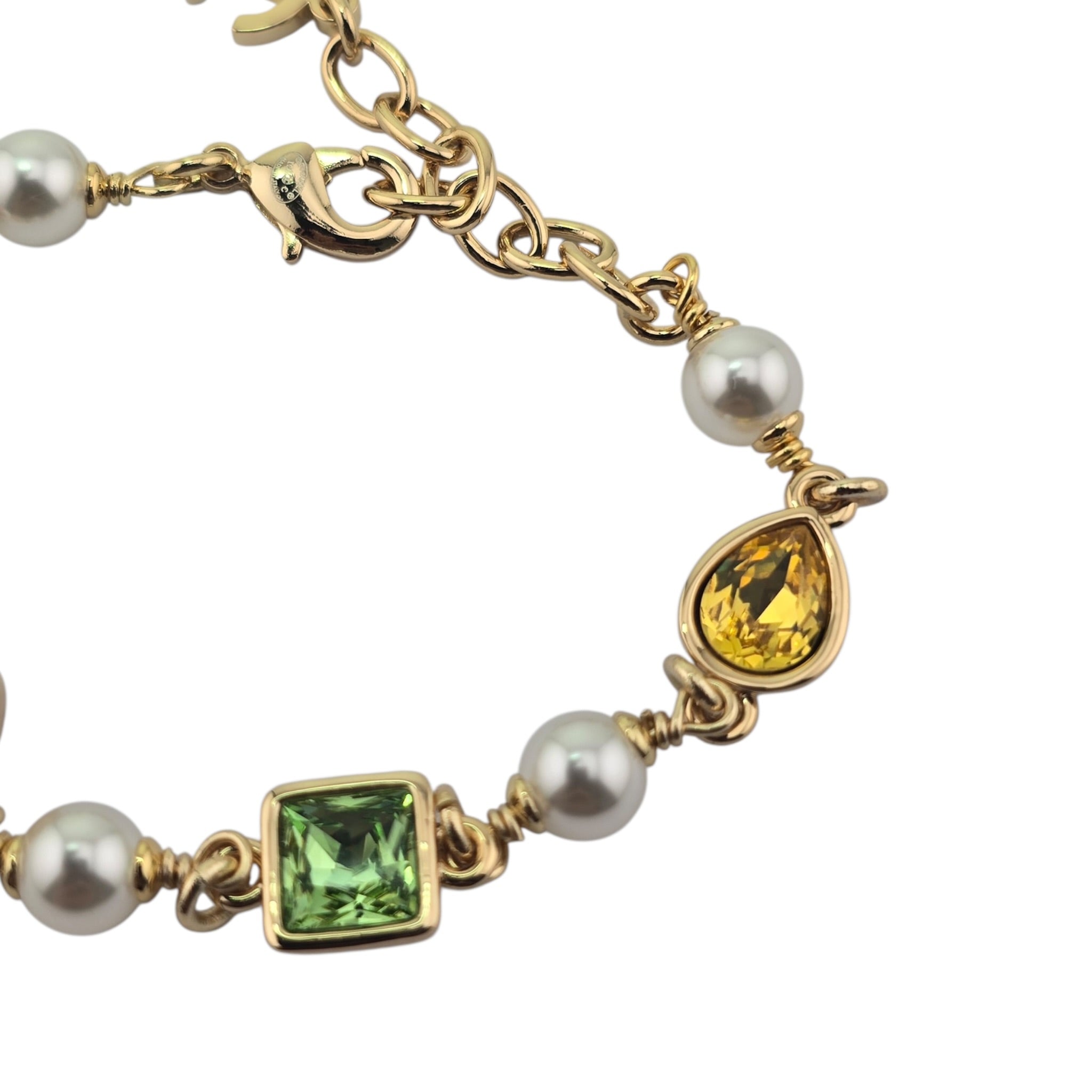Chanel CC Gold Multicoloured Bracelet 2026 CHANEL