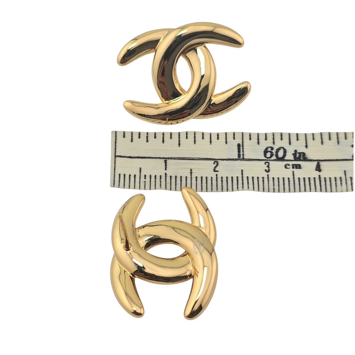 Chanel CC Gold Stud Multicoloured Crystal Earrings 2026 CHANEL