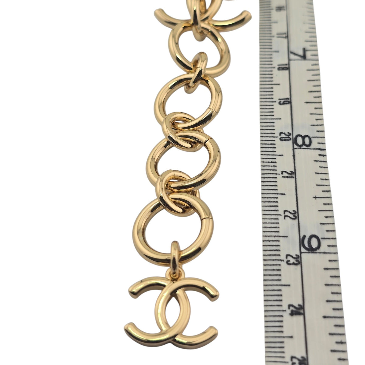 Chanel CC Gold Chunky Bracelet 2026 CHANEL