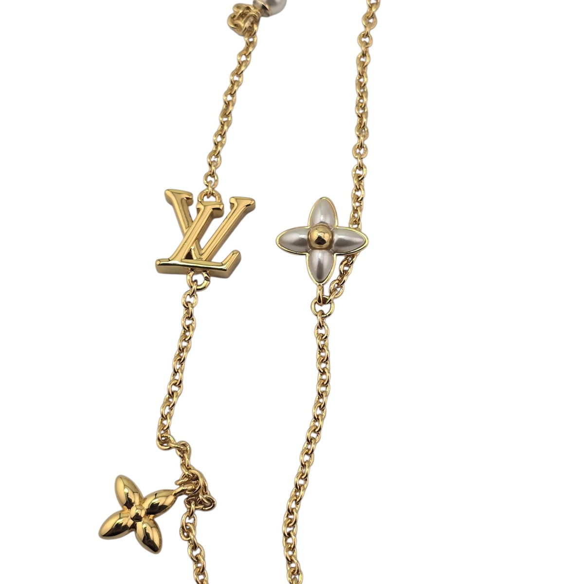 Louis Vuitton LV Floragram XS Pendant Long Necklace LOUIS VUITTON