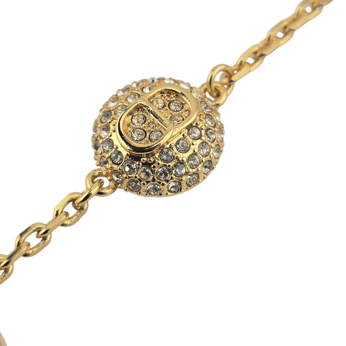 Christian Dior CD Disco Gold Bracelet DIOR