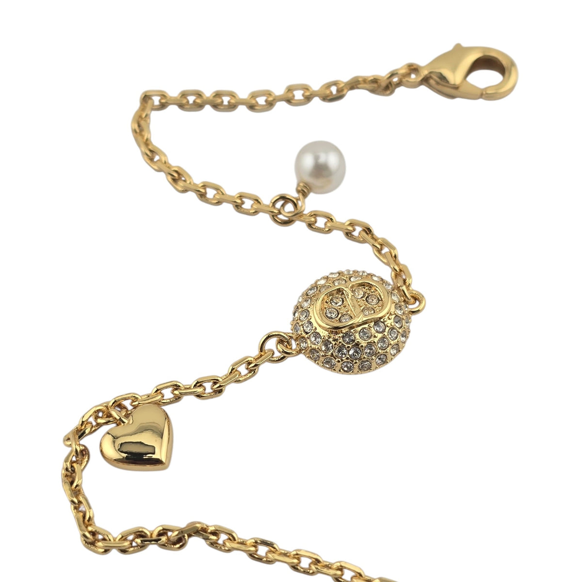 Christian Dior CD Disco Gold Bracelet DIOR