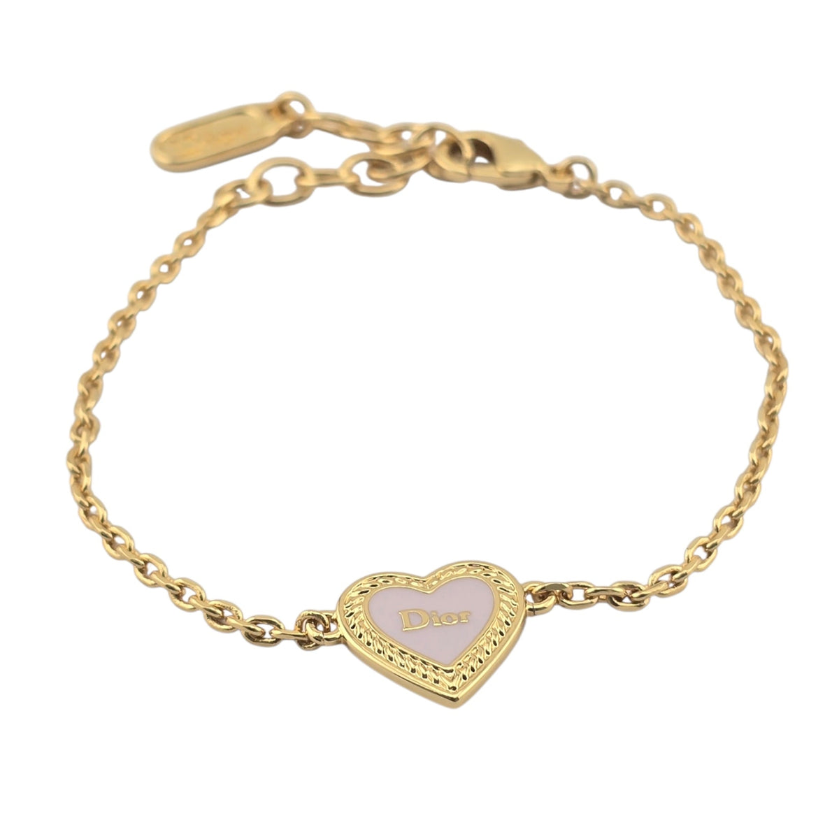 Christian Dior Qixi Dior Heart Locket Bracelet DIOR