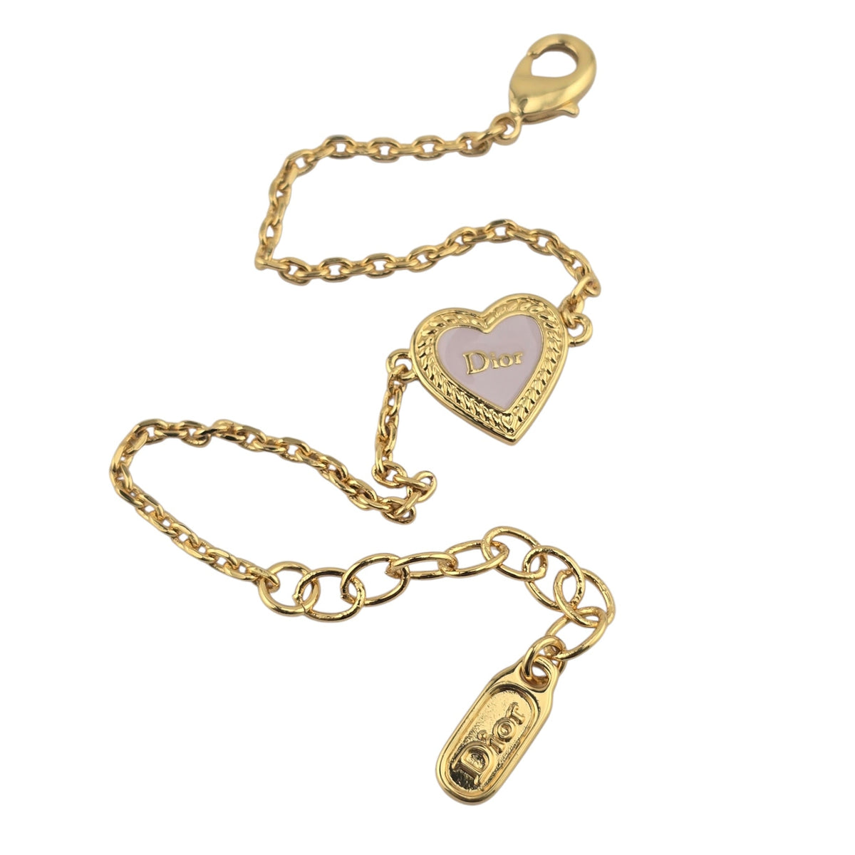 Christian Dior Qixi Dior Heart Locket Bracelet DIOR