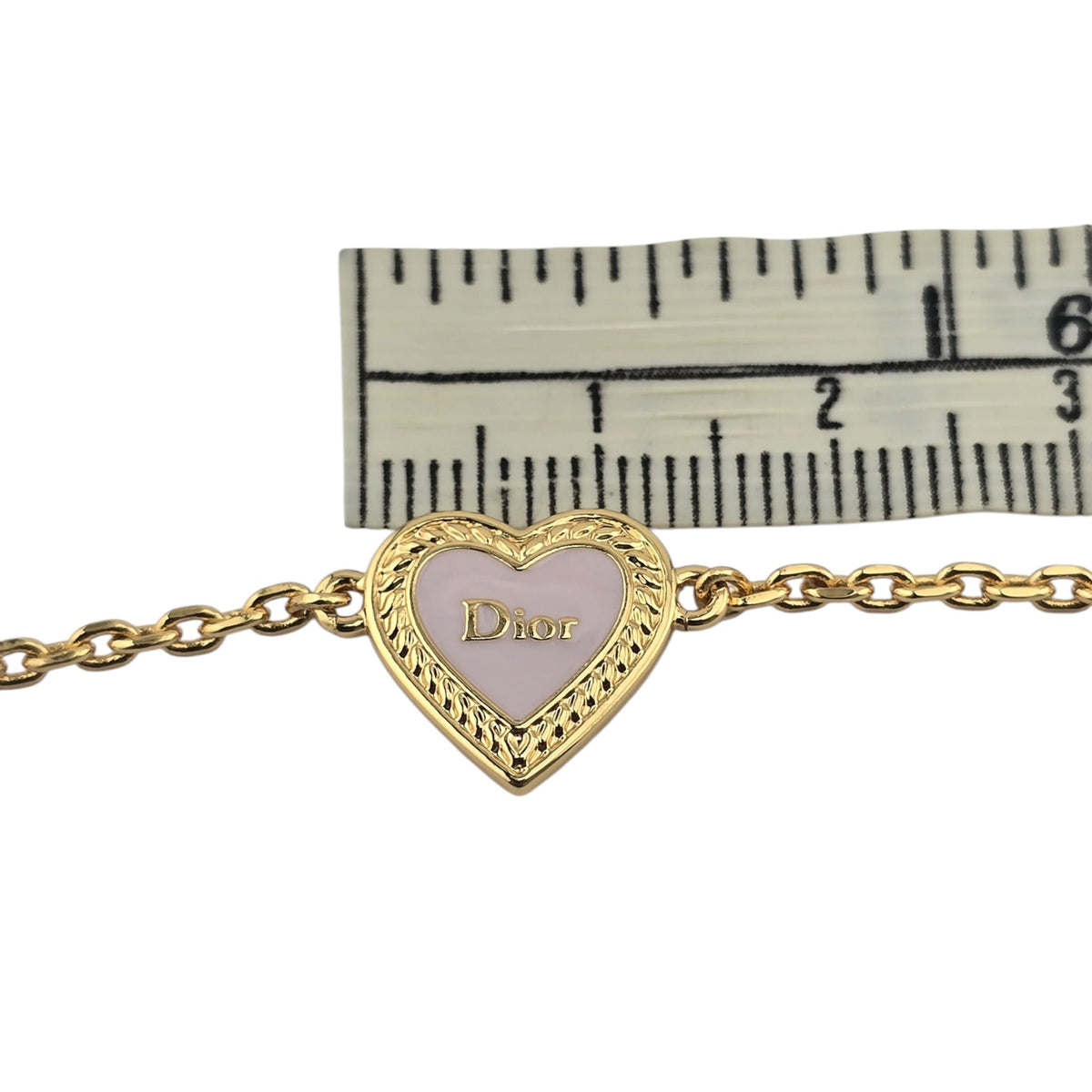 Christian Dior Qixi Dior Heart Locket Bracelet DIOR