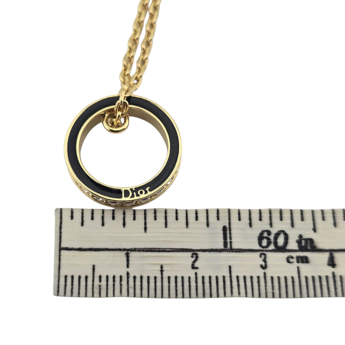 Christian Dior Night Code Black Ring Necklace DIOR
