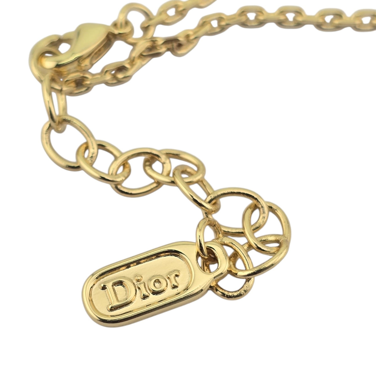 Christian Dior Night Code White Ring Necklace DIOR