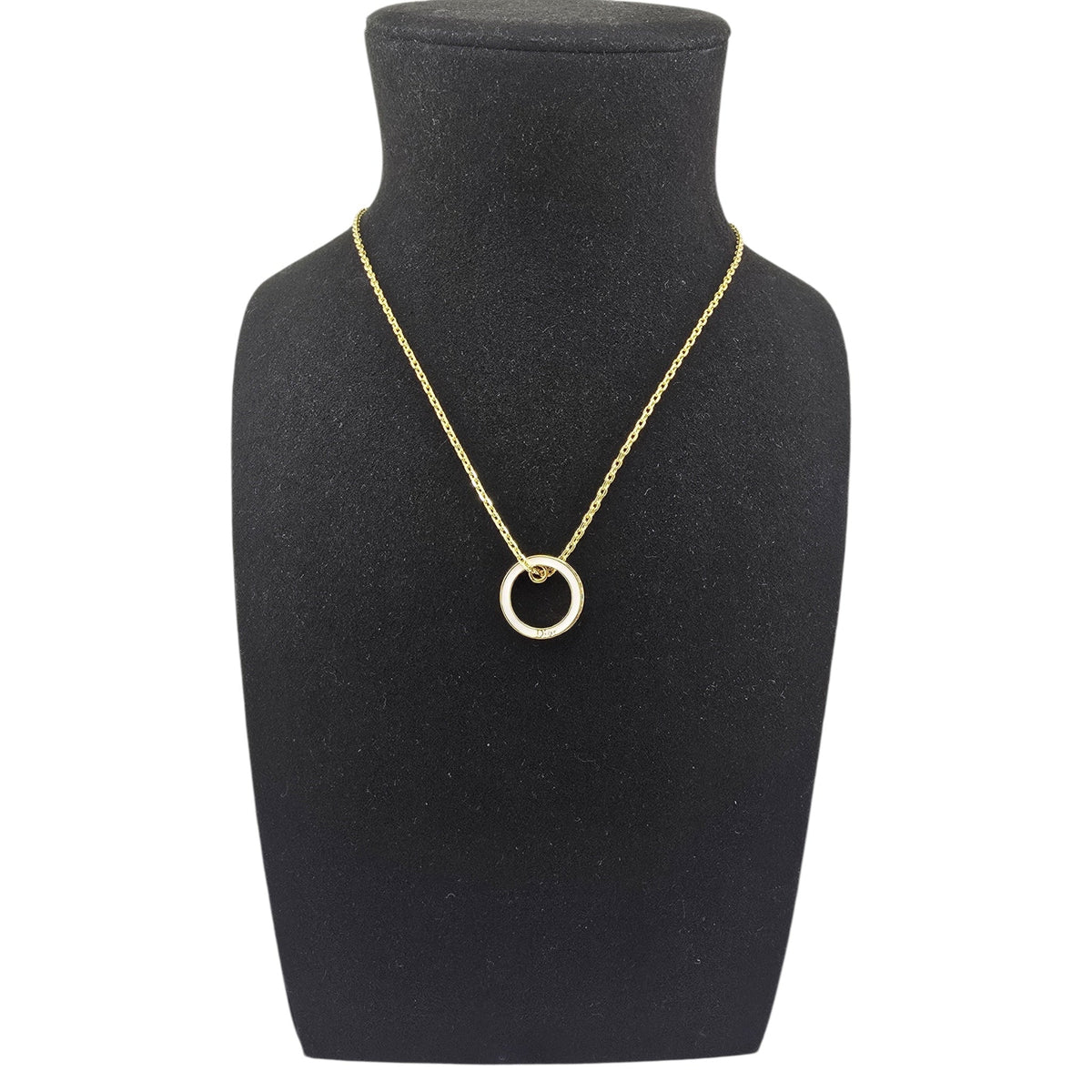 Christian Dior Night Code White Ring Necklace DIOR