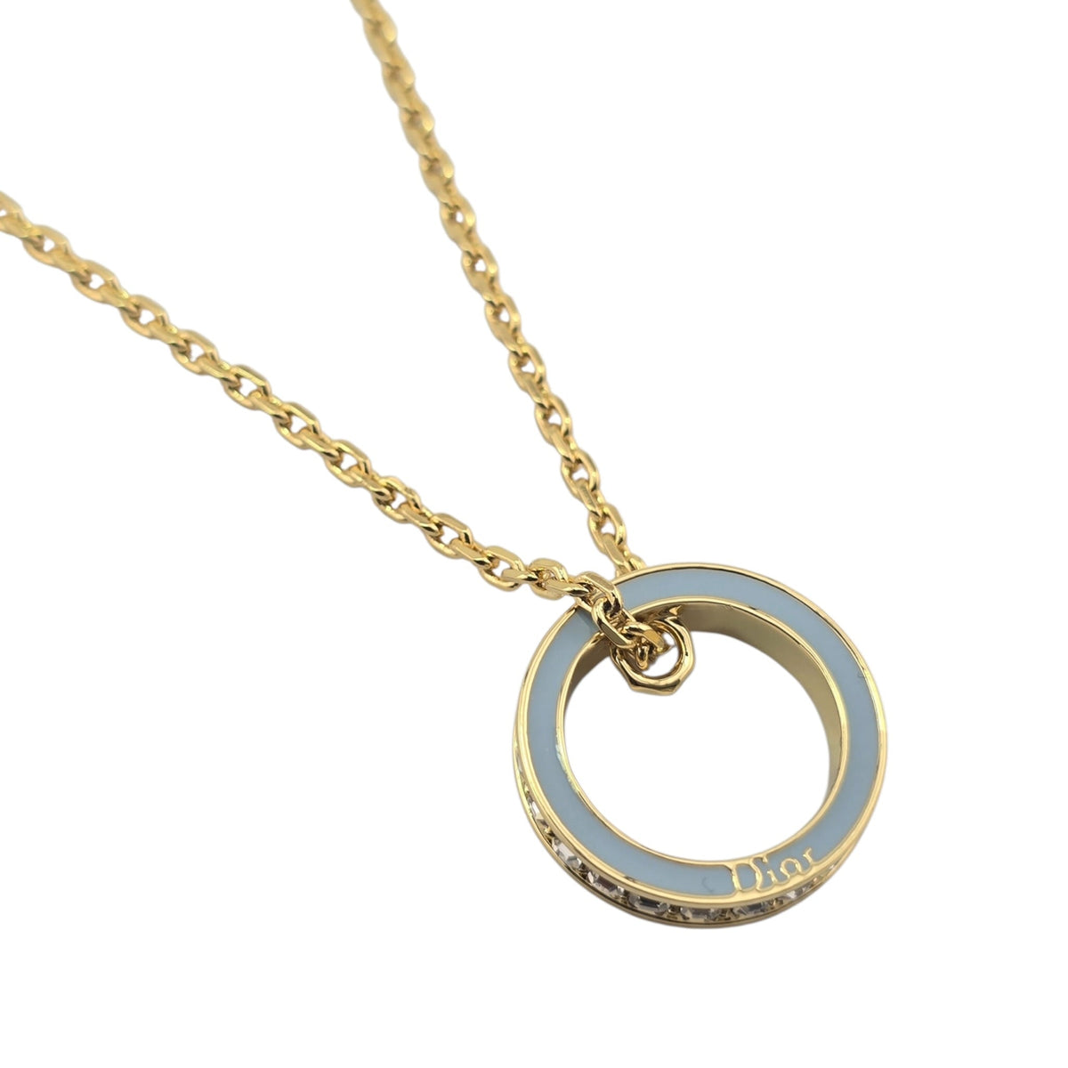 Christian Dior Night Code Blue Ring Necklace DIOR