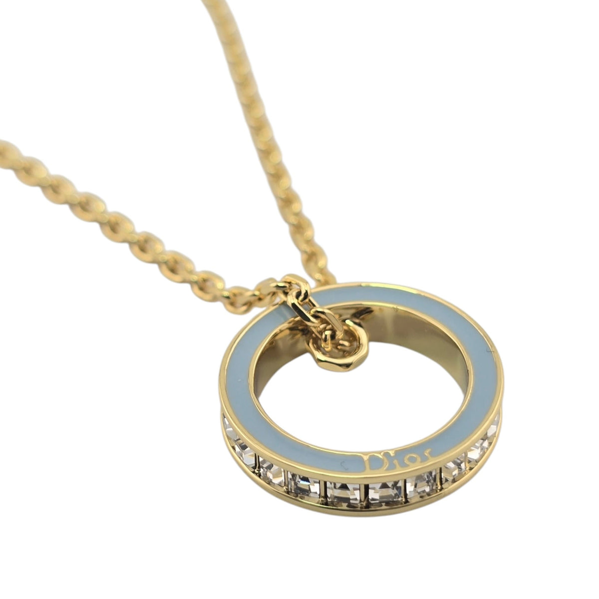 Christian Dior Night Code Blue Ring Necklace DIOR