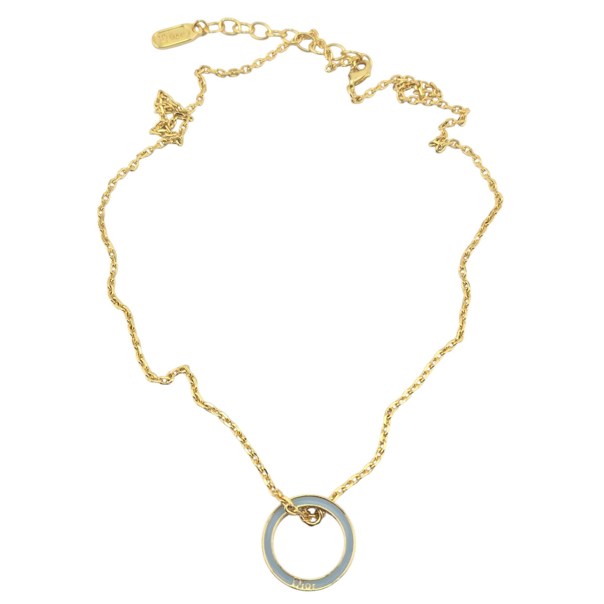 Christian Dior Night Code Blue Ring Necklace DIOR