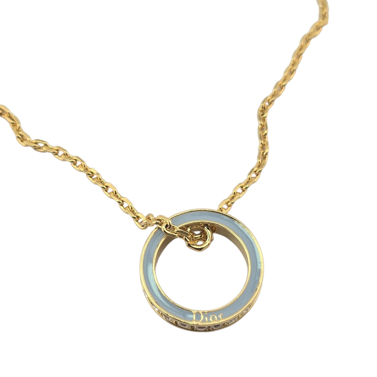 Christian Dior Night Code Blue Ring Necklace DIOR
