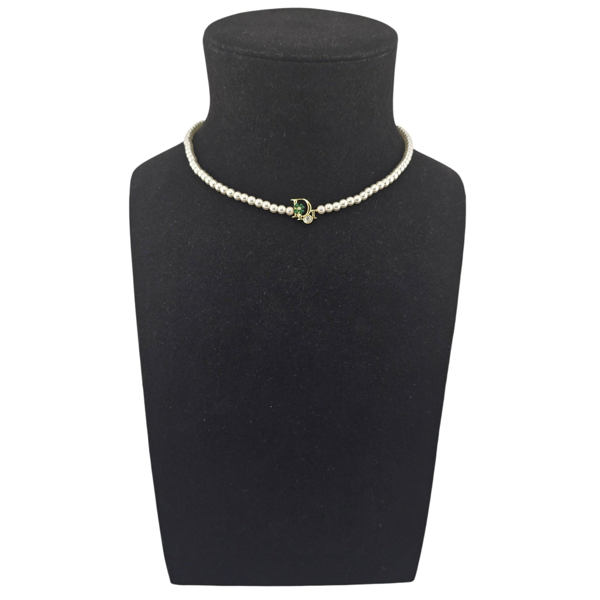 Christian Dior Precious Clover Pearl Necklace DIOR