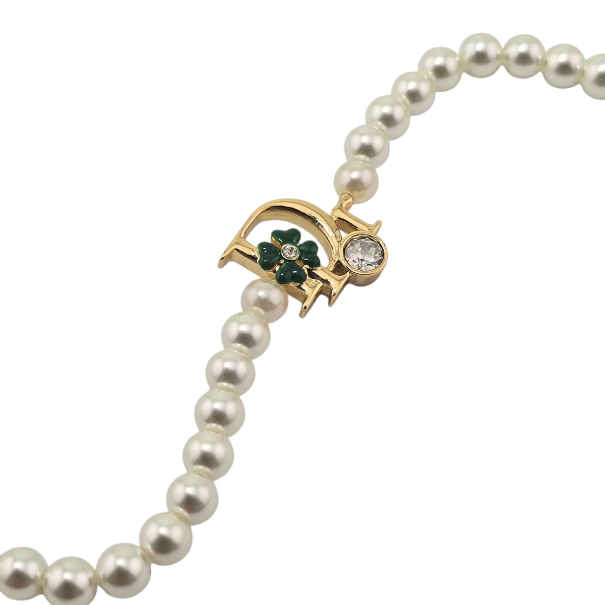 Christian Dior Precious Clover Pearl Bracelet DIOR