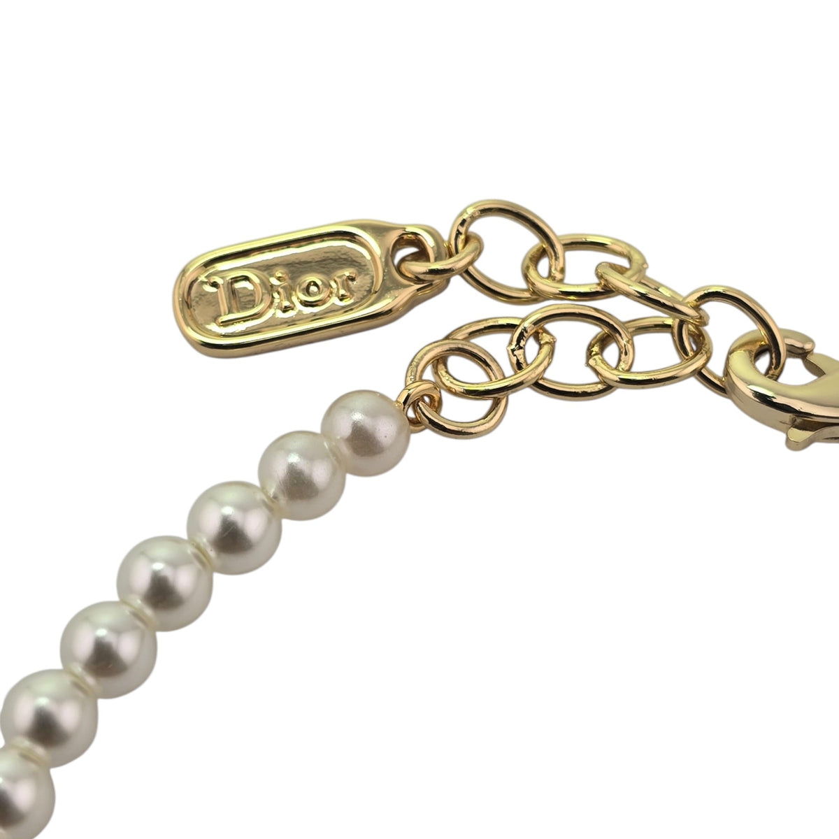 Christian Dior Precious Clover Pearl Bracelet DIOR