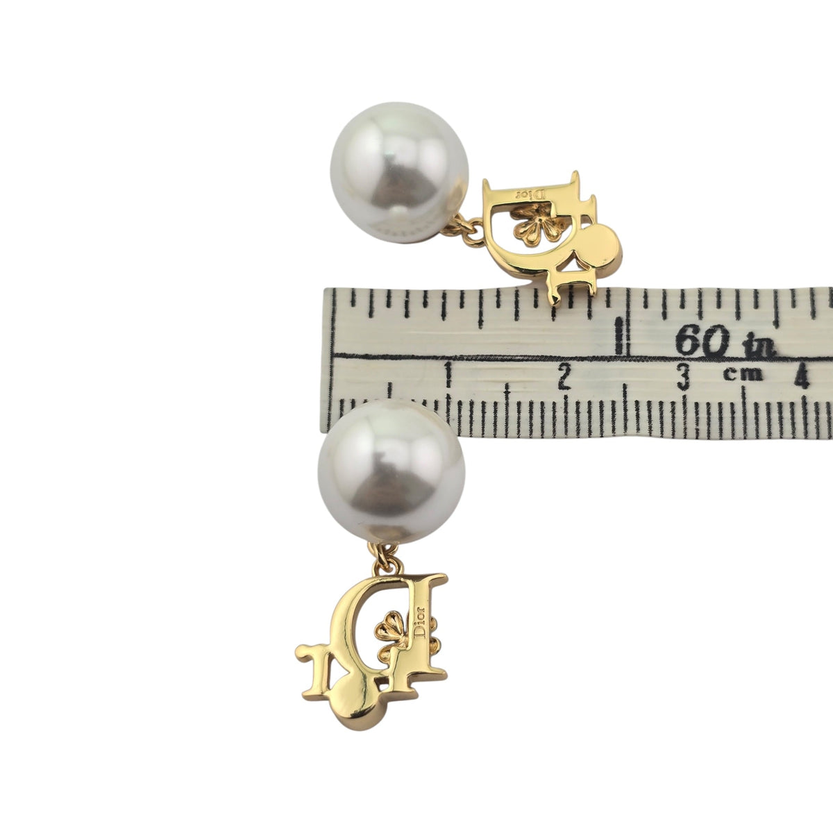 Christian Dior Precious Clover Pearl Tribales Earrings DIOR
