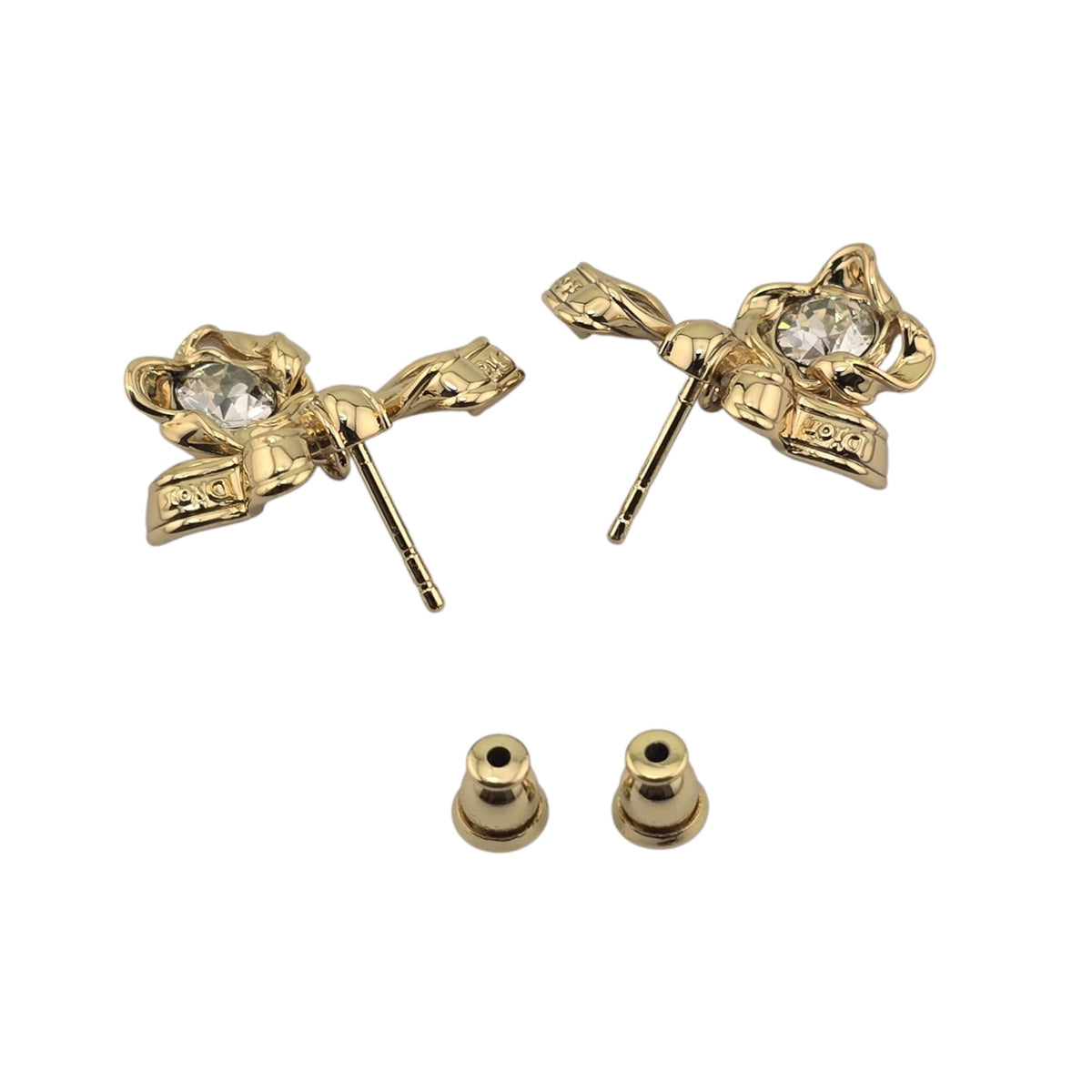 Christian Dior Twisted Bow Earrings DIOR