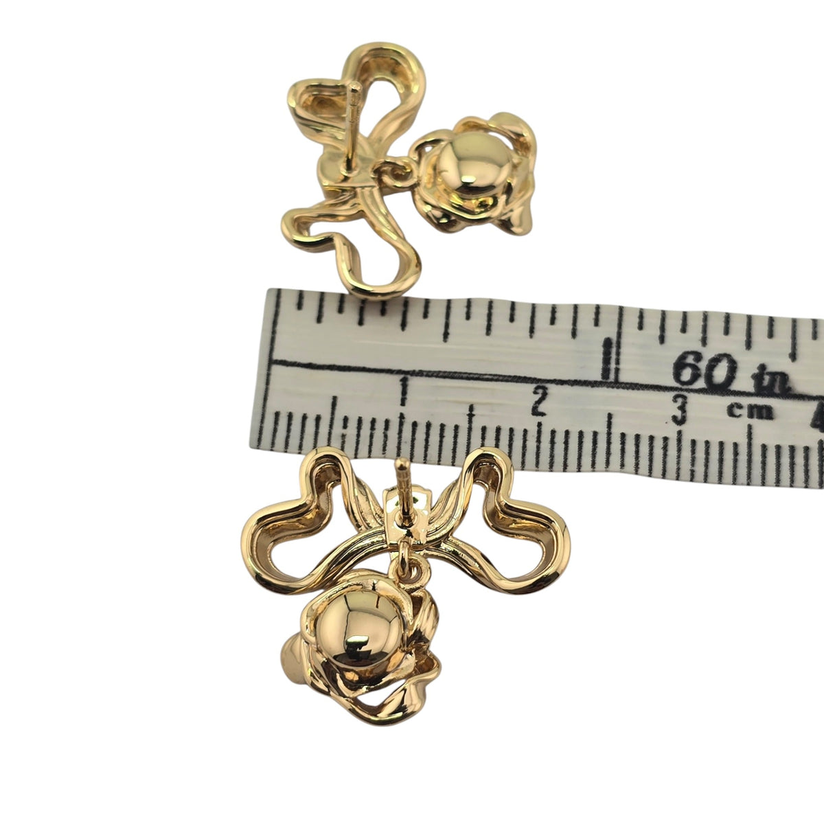 Christian Dior Twisted Bow Earrings DIOR