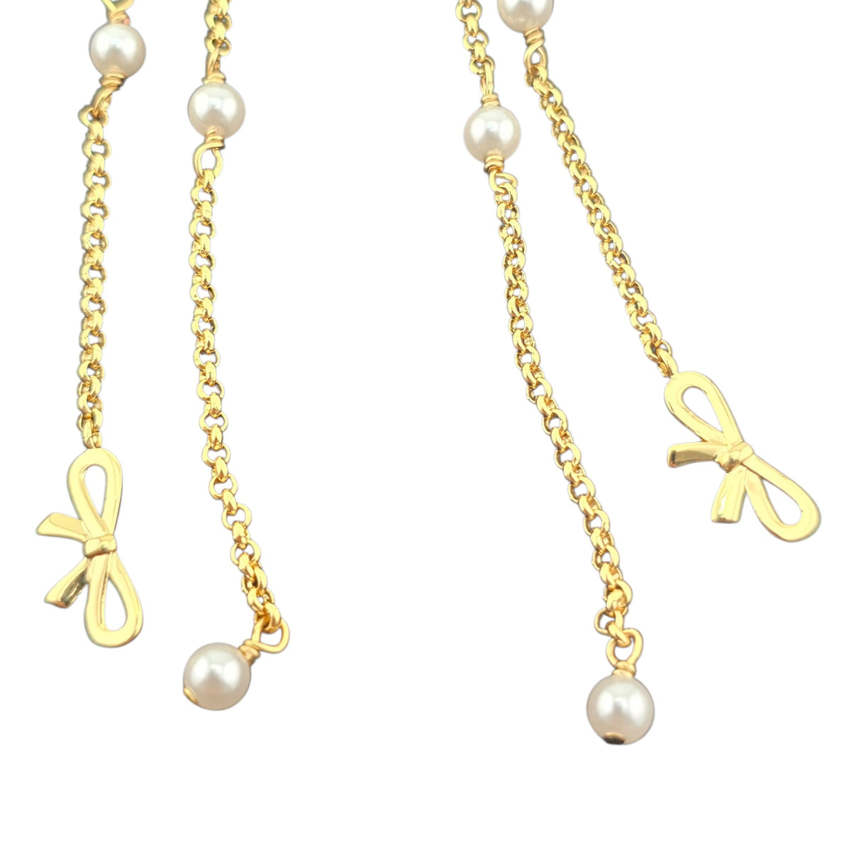 Christian Dior CD Mini Bow Earrings DIOR