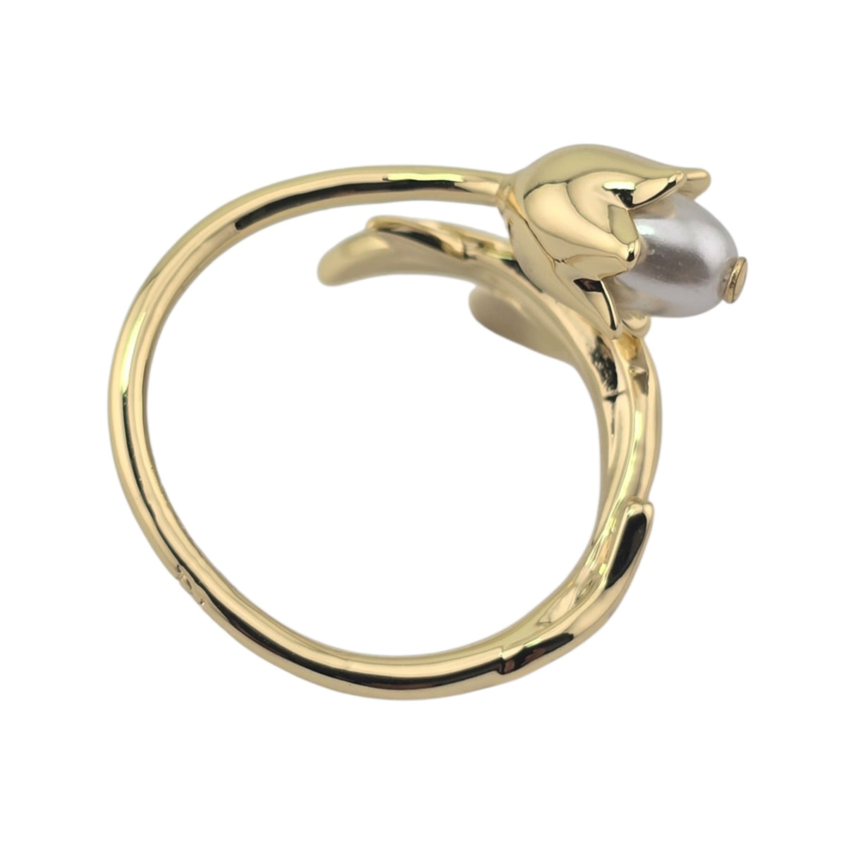 Christian Dior Lily Gold Ring DIOR