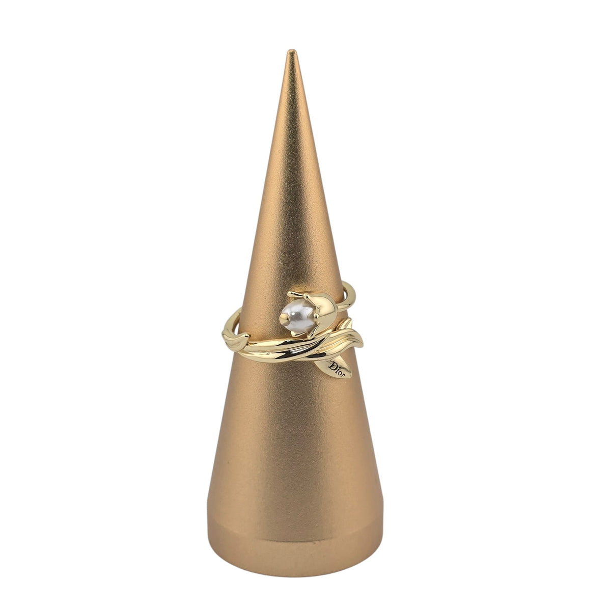Christian Dior Lily Gold Ring DIOR