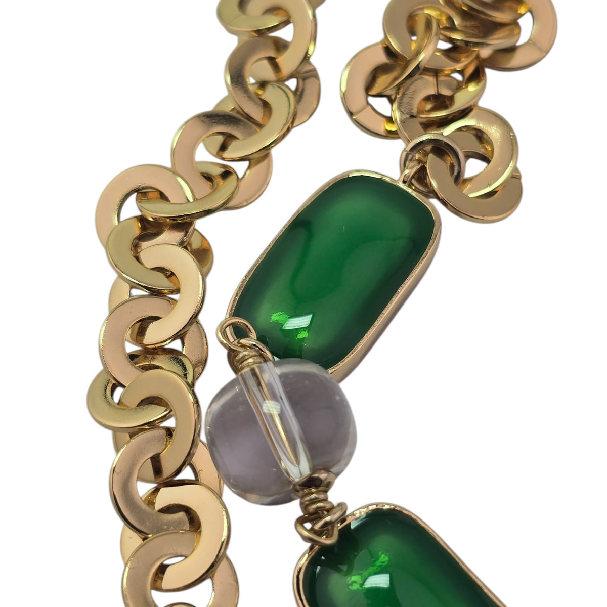 Chanel CC Faux Pearl Gold Long Necklace 2026 CHANEL