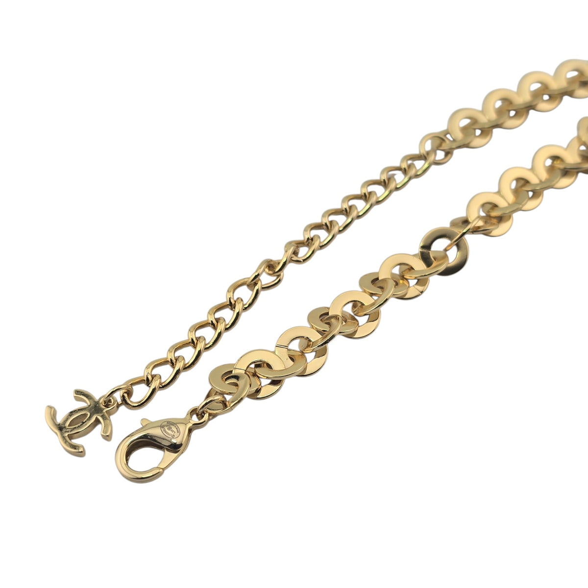 Chanel CC Faux Pearl Gold Long Necklace 2026 CHANEL