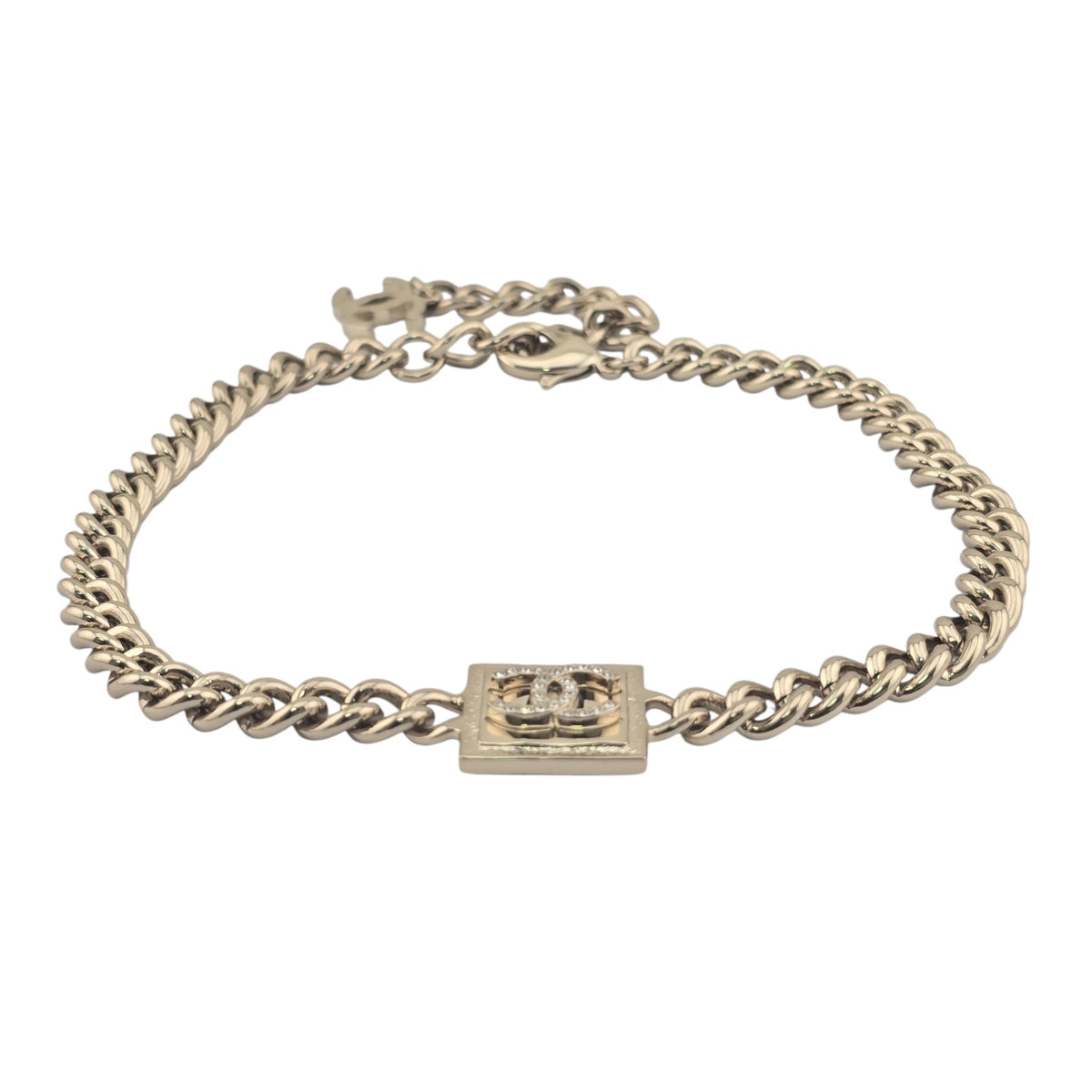 Chanel CC Pendant Gold Choker 2023 CHANEL