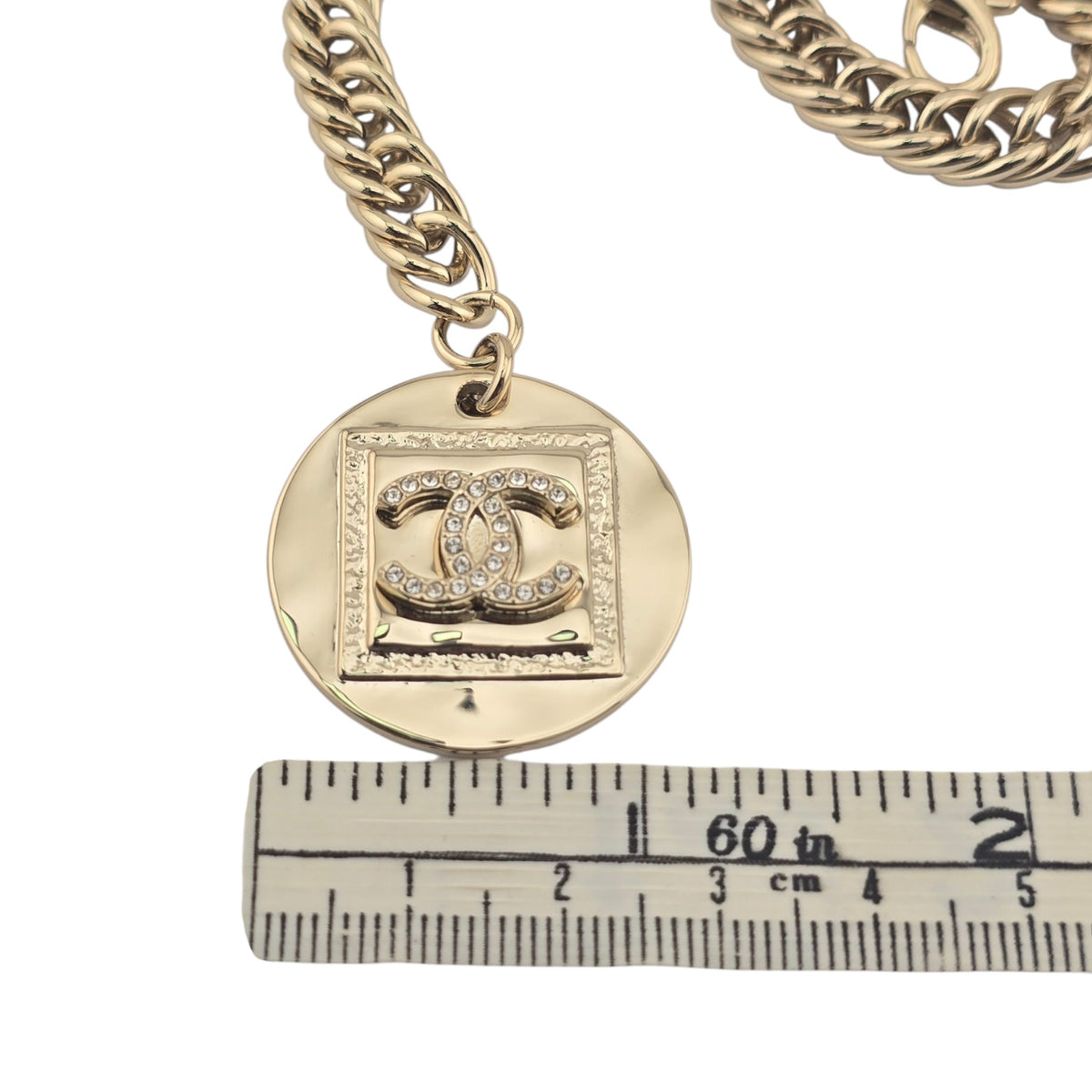 Chanel CC Pendant Gold Bracelet 2023 CHANEL