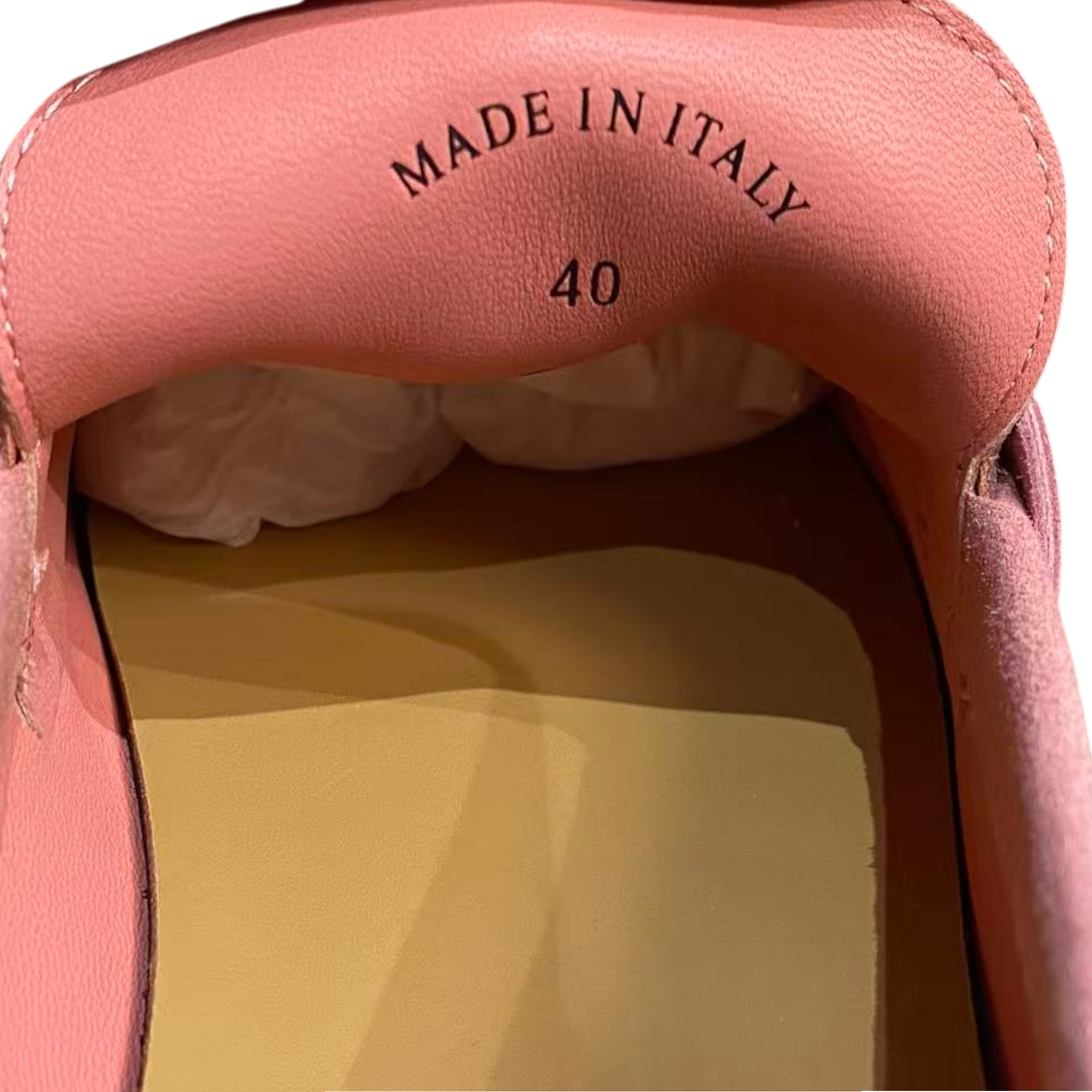 Loro Piana Summer Charms Walk Loafers - Coral Pink - 40 LORO PIANA