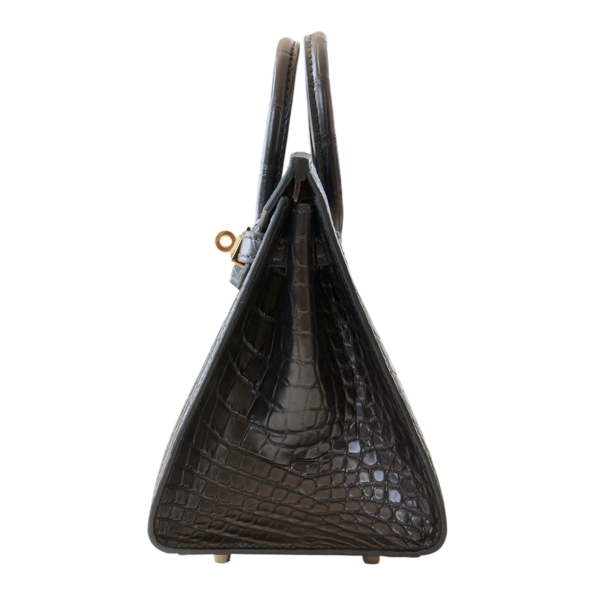 Hermès Birkin 20 Noir Alligator Gold Hardware HERMES
