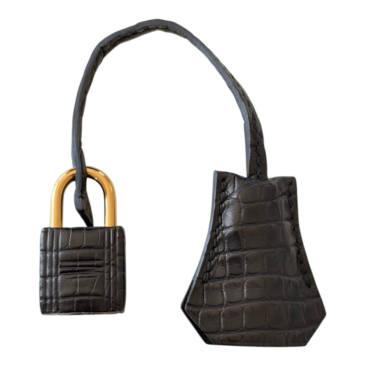 Hermès Birkin 20 Noir Alligator Gold Hardware HERMES