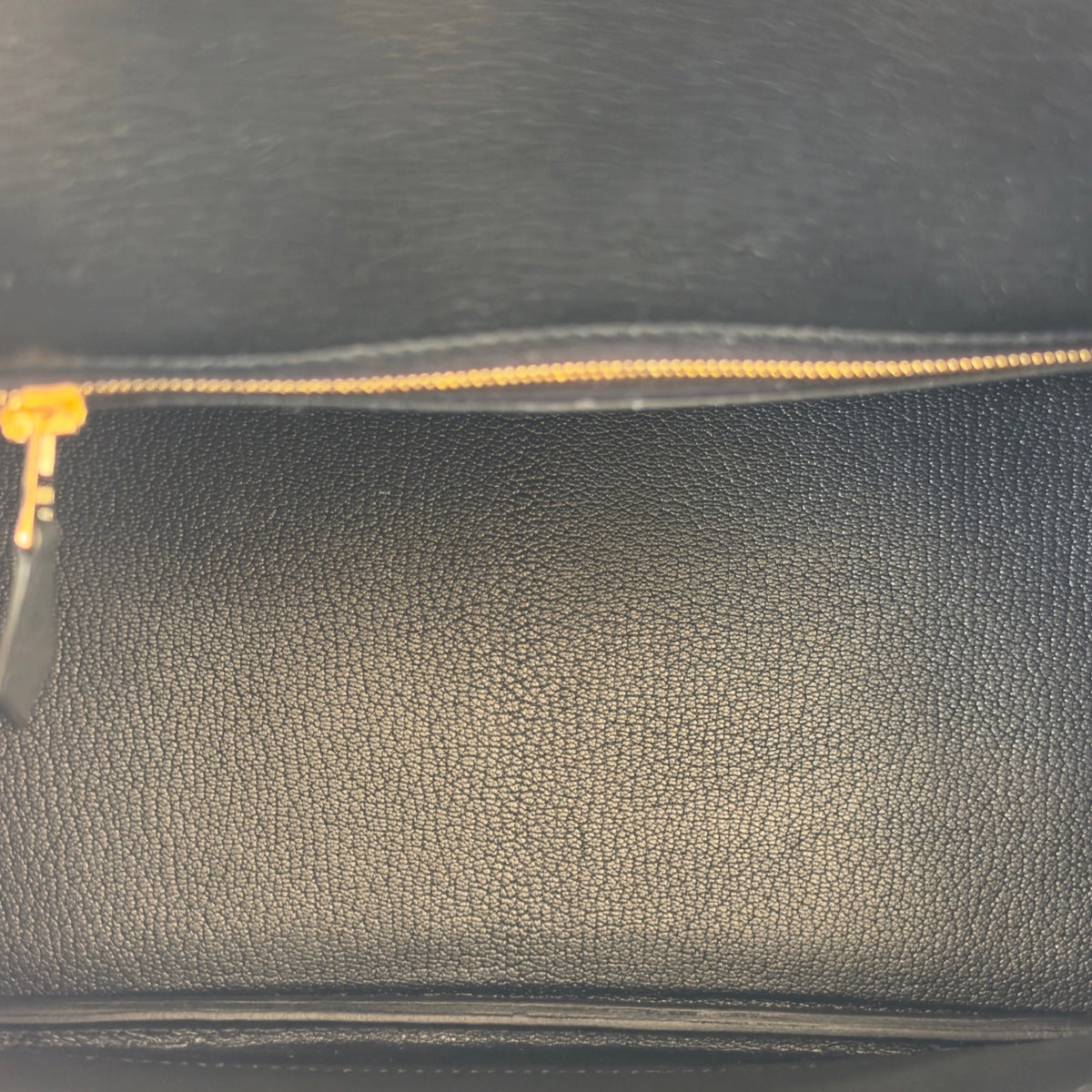 Hermès Birkin 25 Noir Togo Gold Hardware HERMES