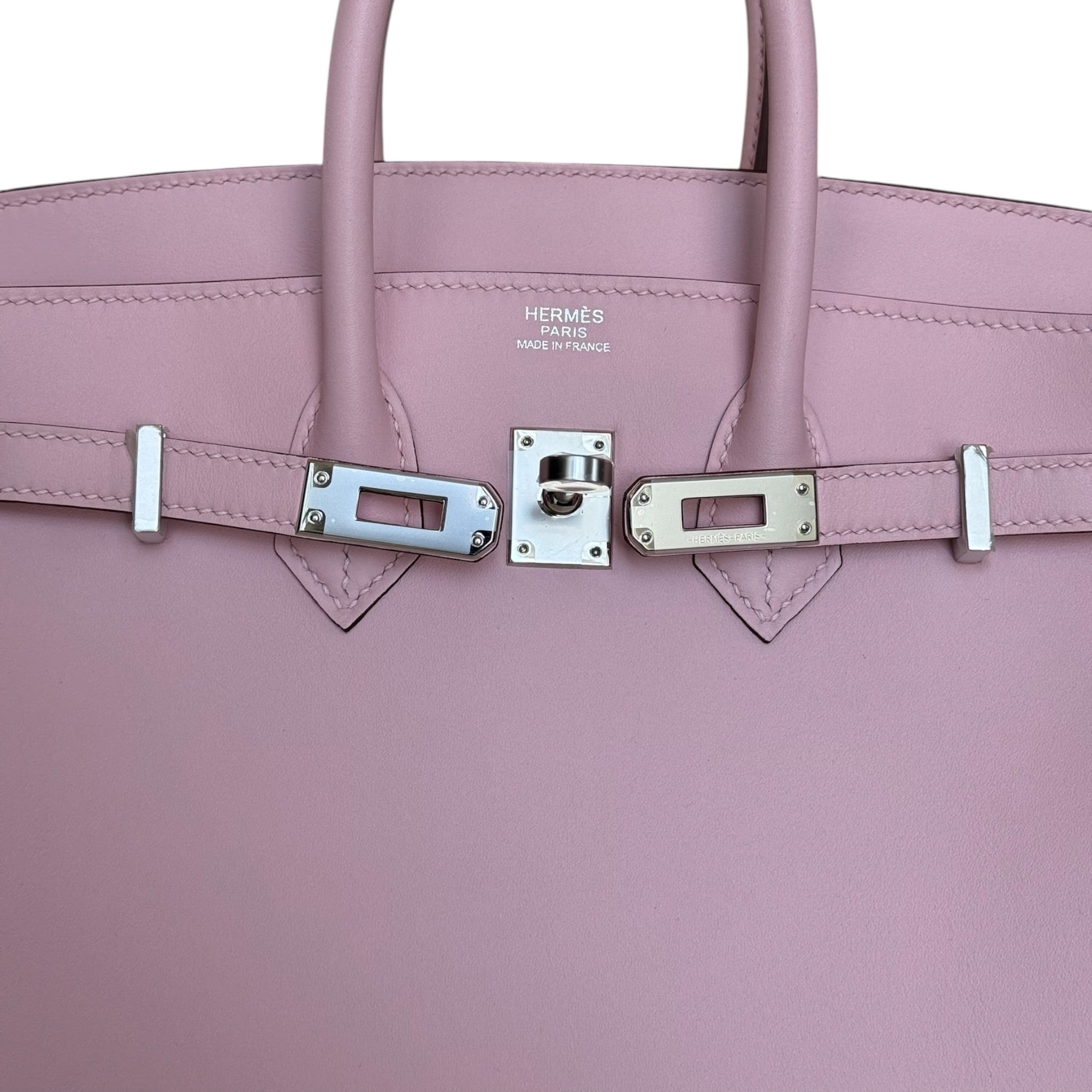 Hermès Birkin 25 Rose Sakura Swift PHW #K 2025 HERMES