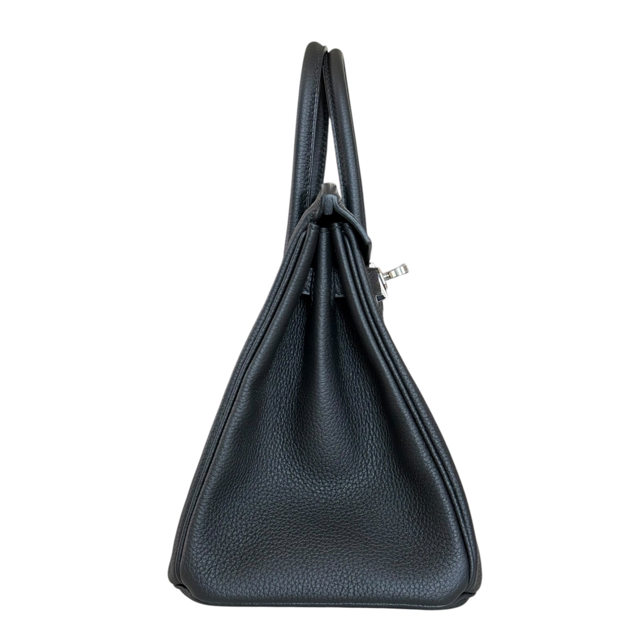 Hermès Birkin 25 Noir Togo Palladium Hardware HERMES
