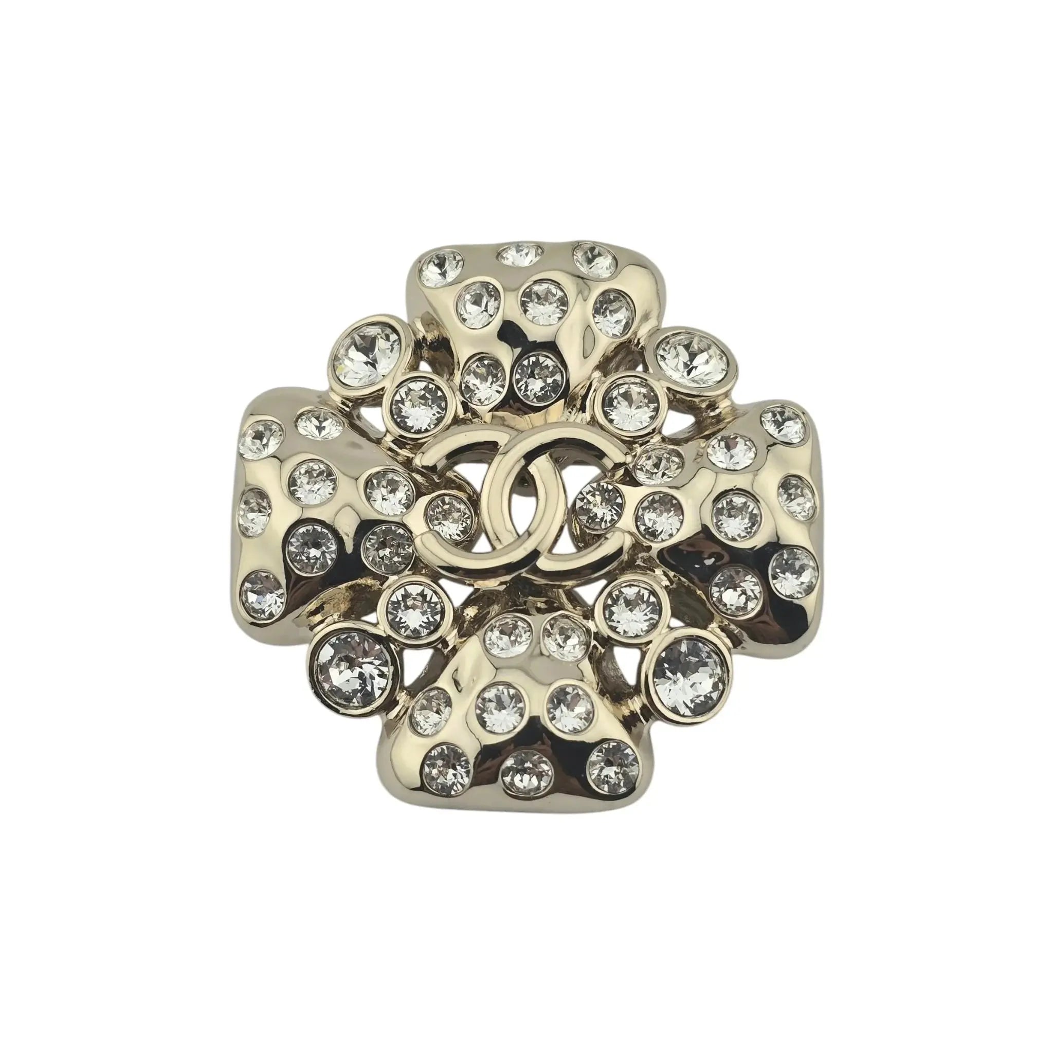 Chanel CC Crystal Brooch 2024 CHANEL