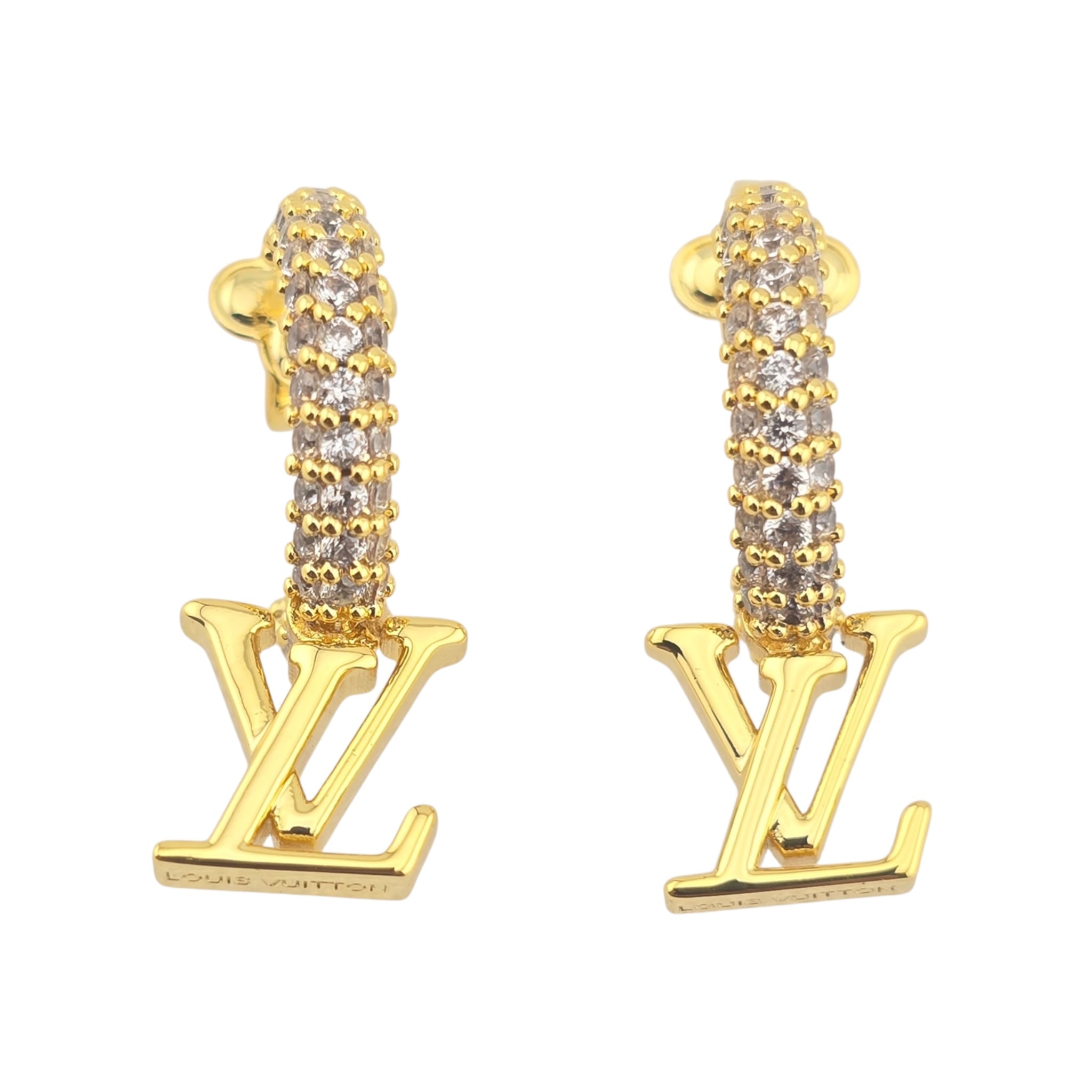 Louis Vuitton LV Iconic Strass Crystals Earrings