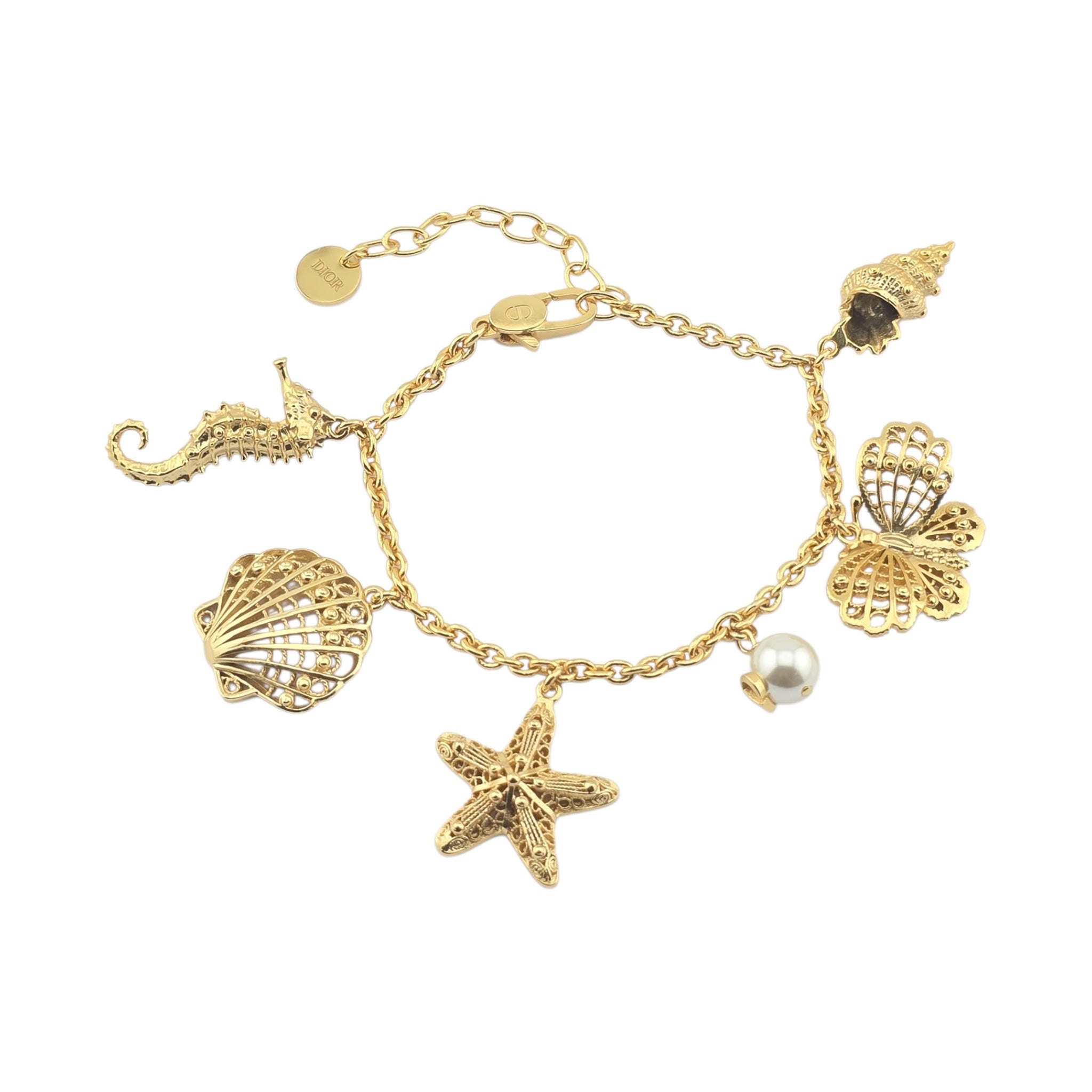 Christian Dior Cabinet de Curiosités Gold Bracelet