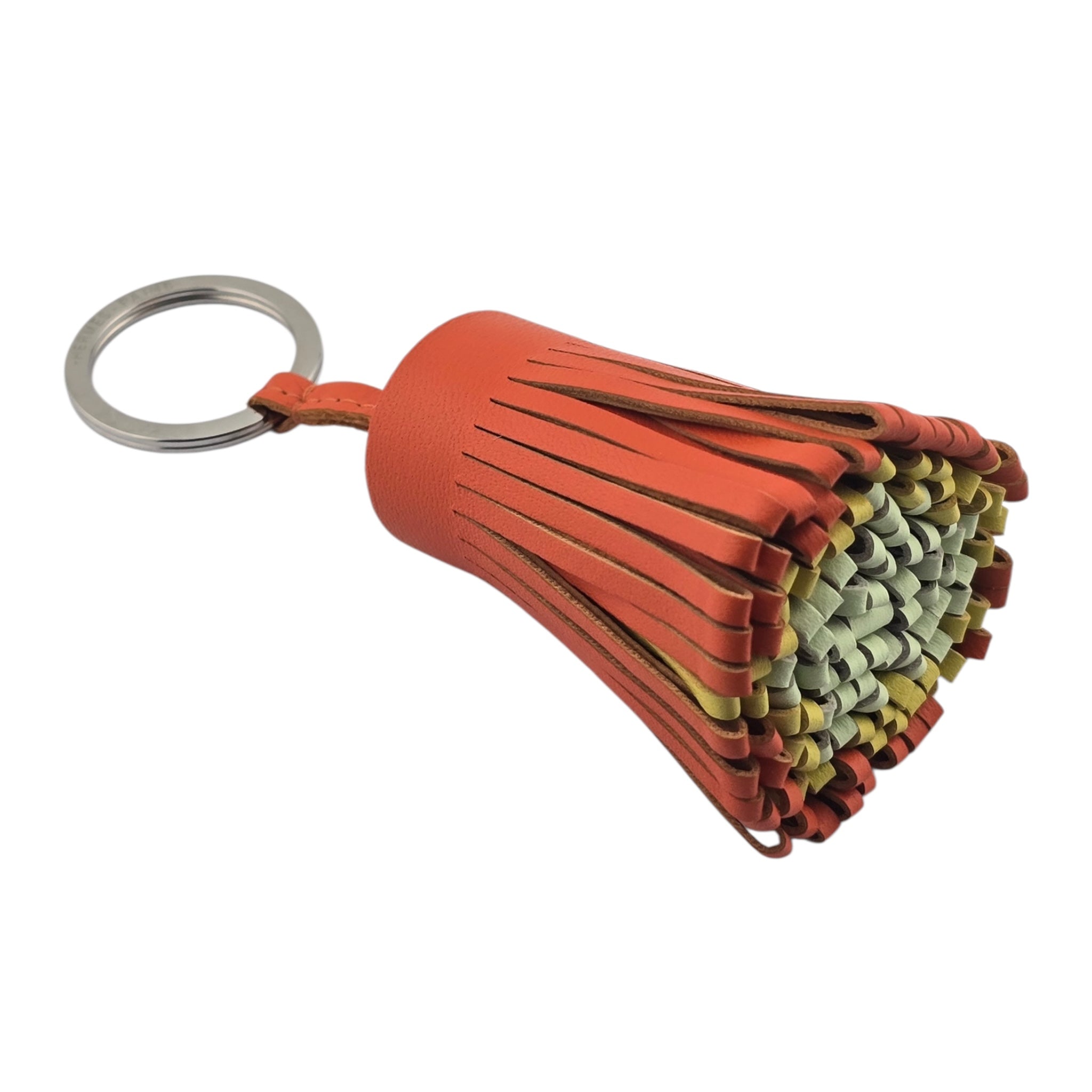 Hermes Carmen Key Ring Orange