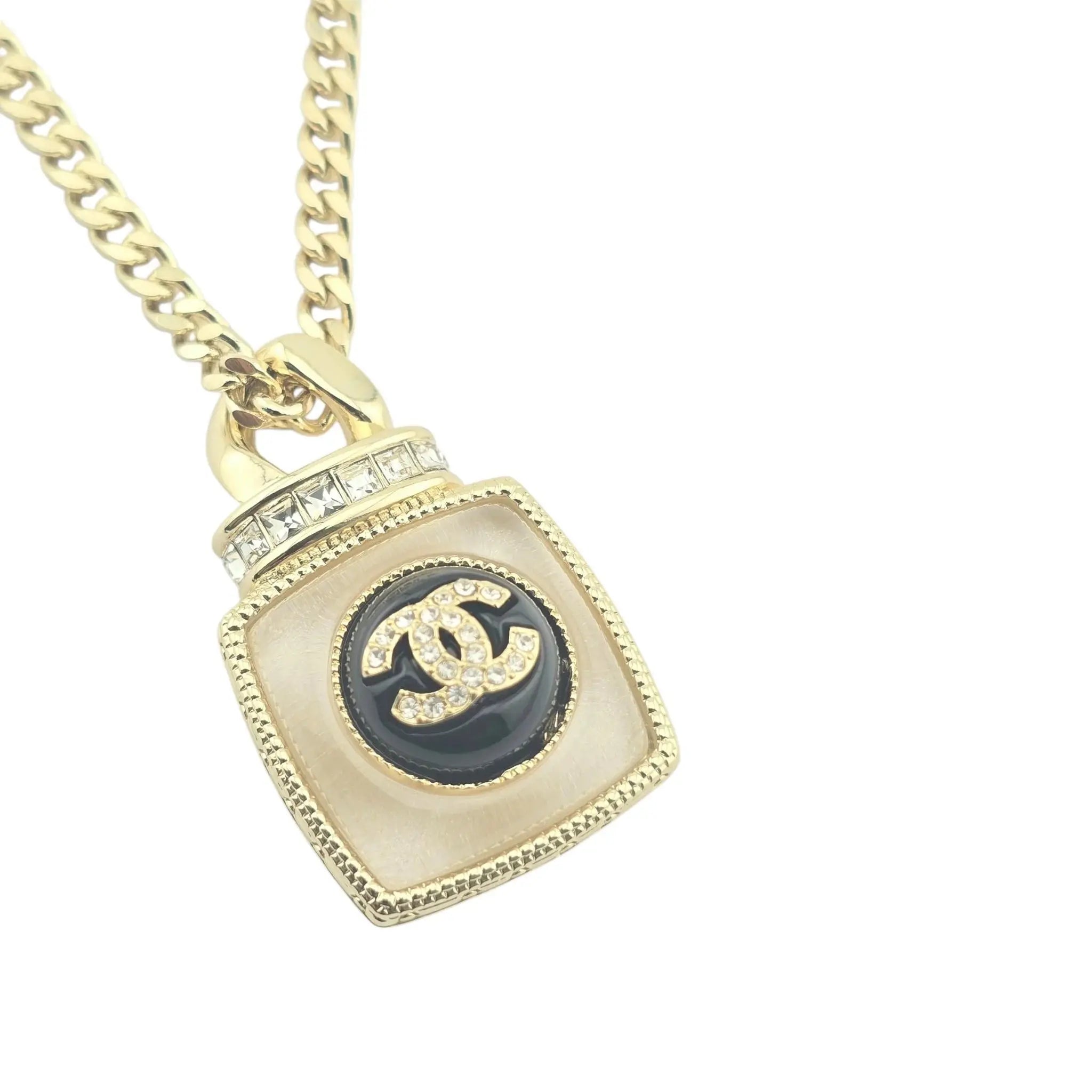 Chanel CC Bottle Pendant Necklace 2022 CHANEL