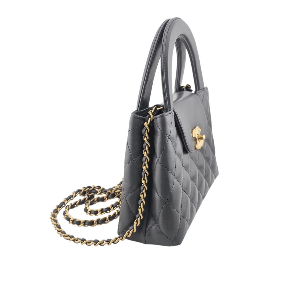 Chanel Small Kelly Re-Edition Grey Shopping Handbag CHANEL
