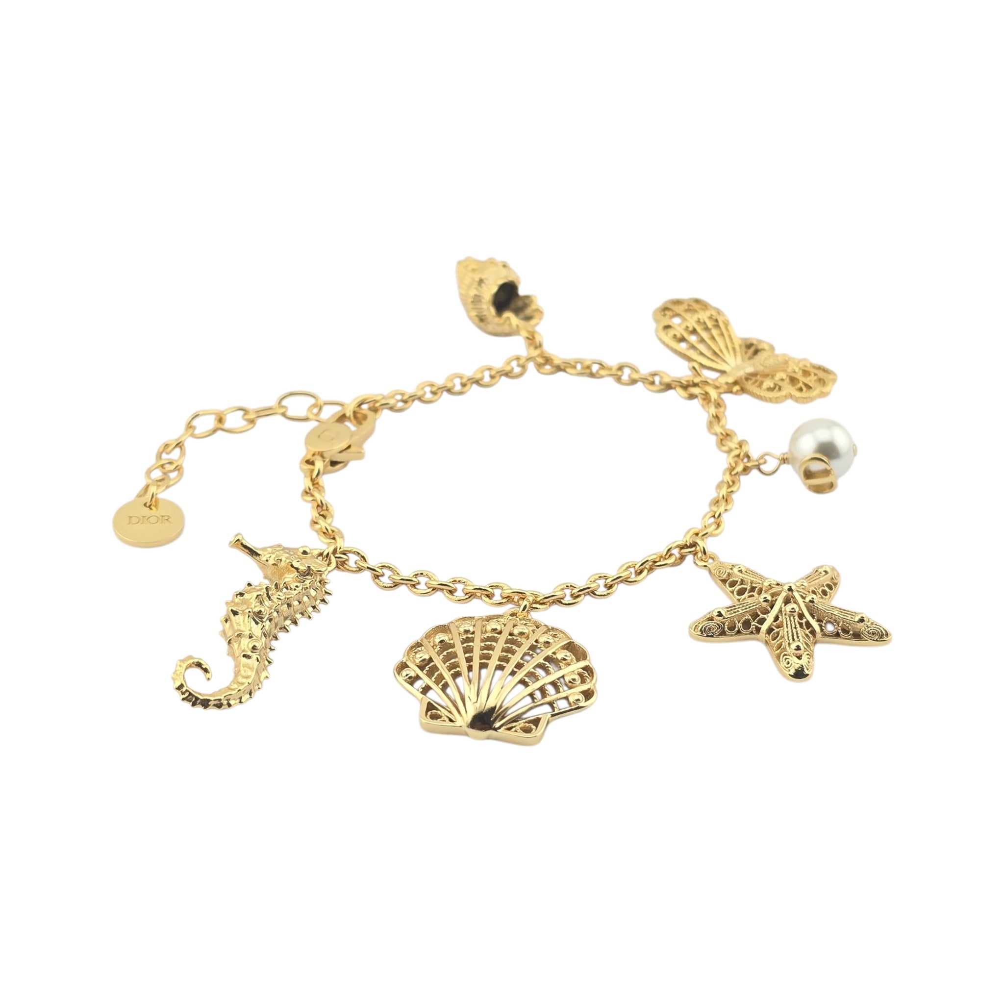 Christian Dior Cabinet de Curiosités Gold Bracelet