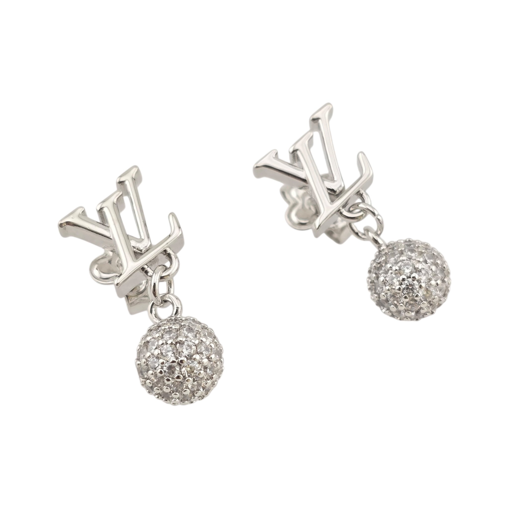 Louis Vuitton LV Iconic Louisa Strass Earrings LOUIS VUITTON