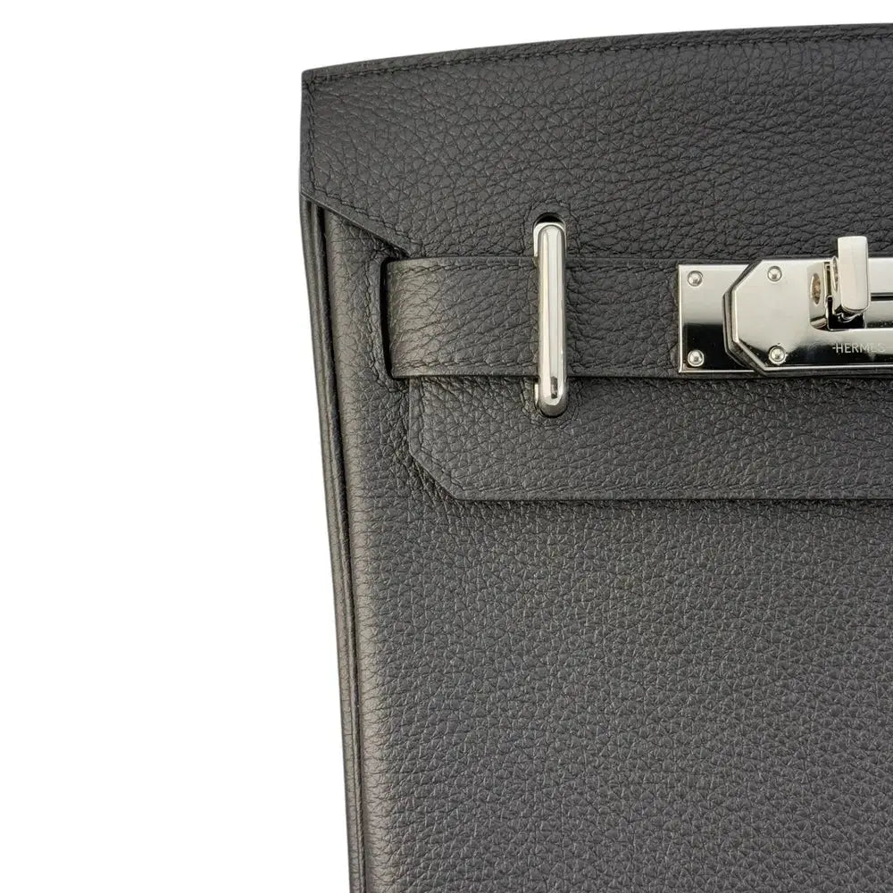 Hermès Hac a Dos PM Noir Togo PHW #W Bag HERMES