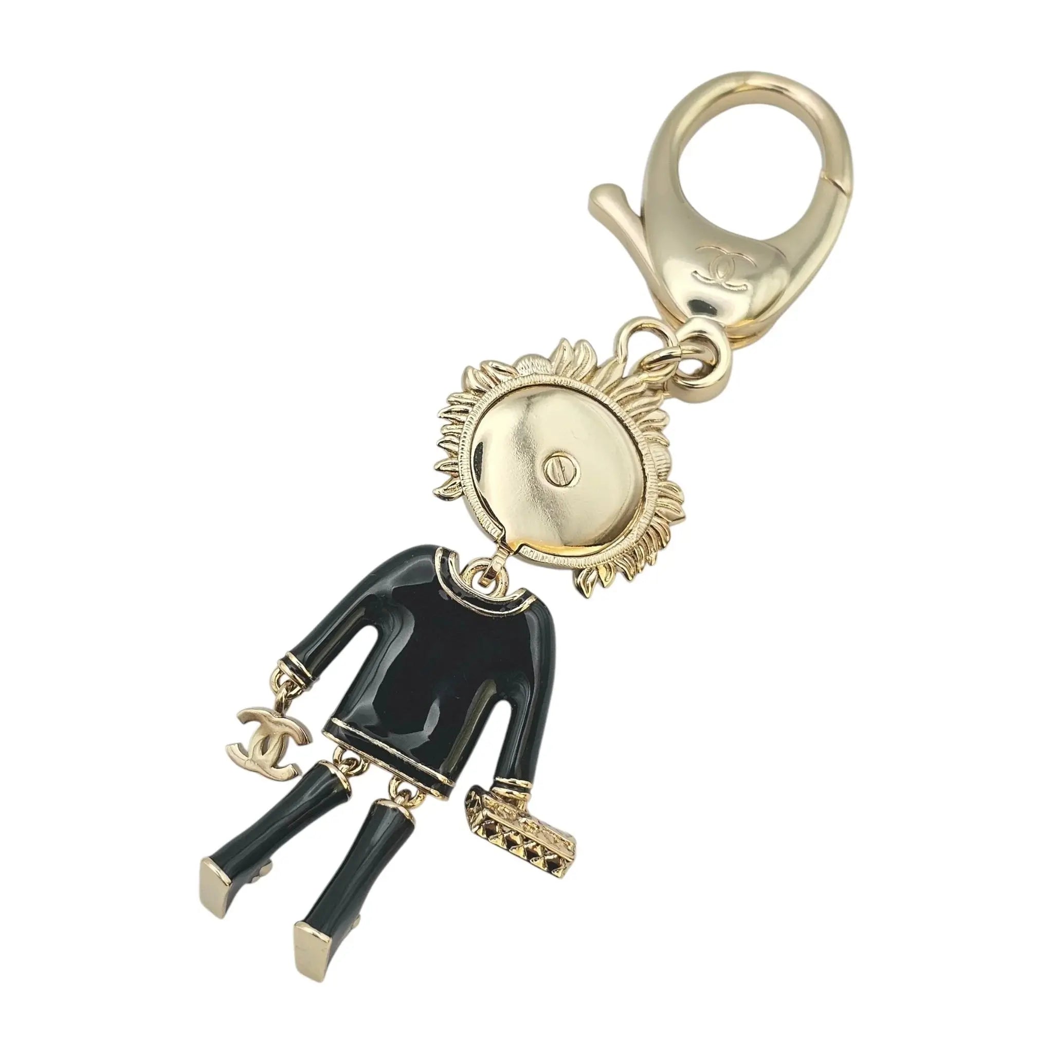 Chanel CC Coco Lion Bag Charm Key Chain CHANEL