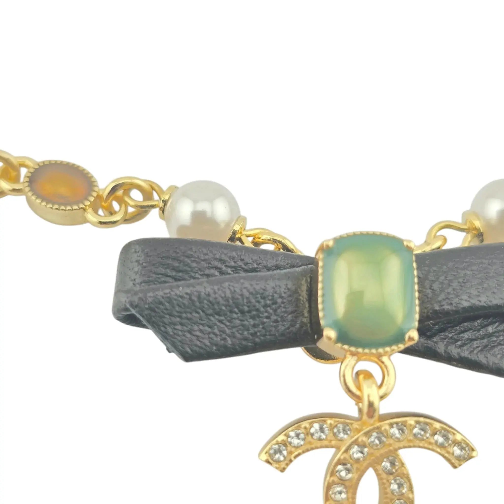 Chanel CC Faux Pearl Necklace 2024 CHANEL